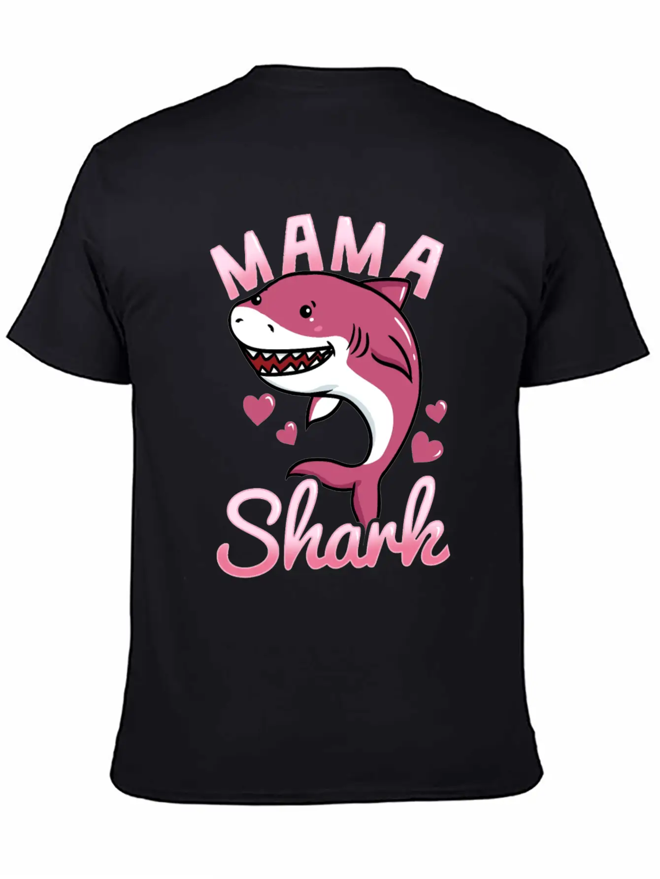 Mom Shark Unisex Casual T-Shirt – Clean Design For Daily Comfort