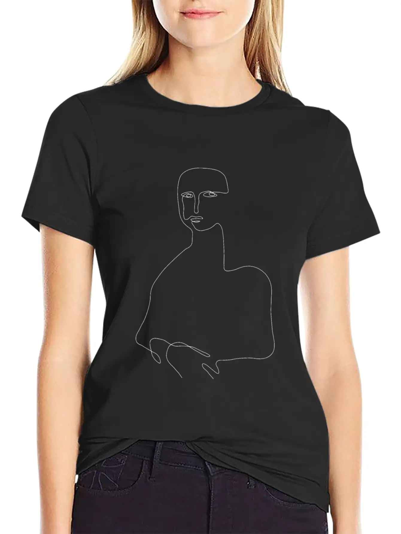Mona Lisa 1 Breathable Graphic T-Shirt – Perfect For Casual Days