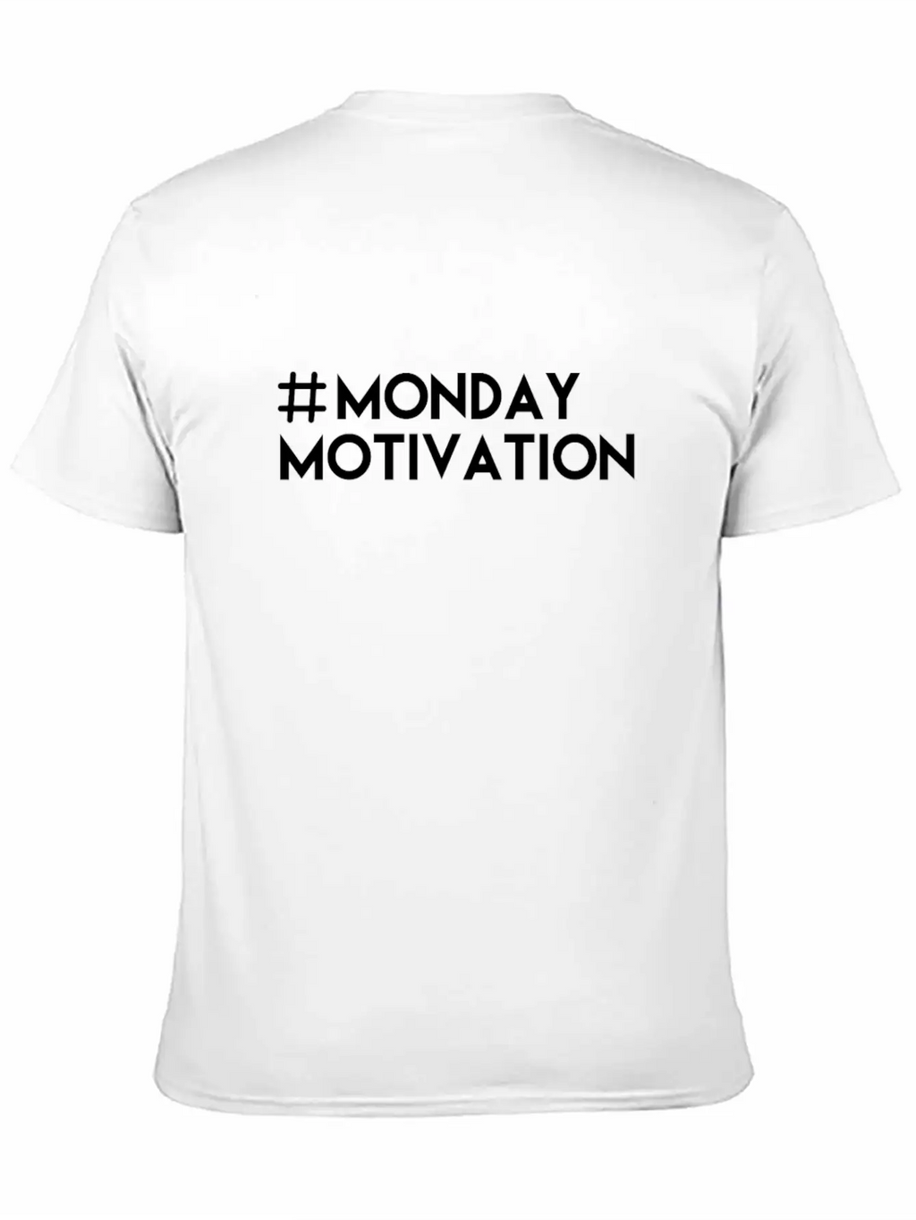 Monday Motivation Unisex Casual T-Shirt – Clean Design For Daily Comfort