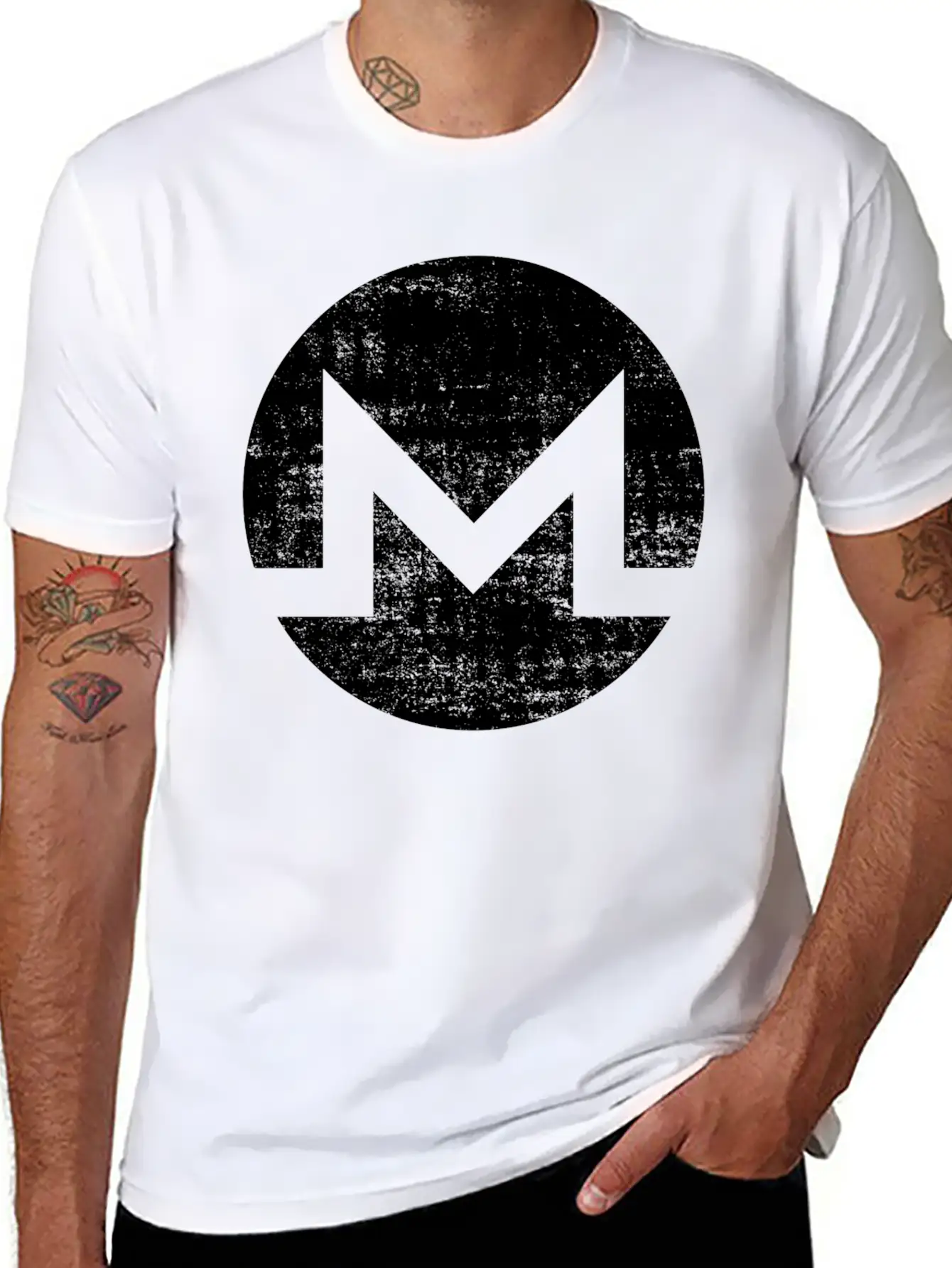 Monero Timeless Short Sleeve Tee – Comfy And Minimalist Design
