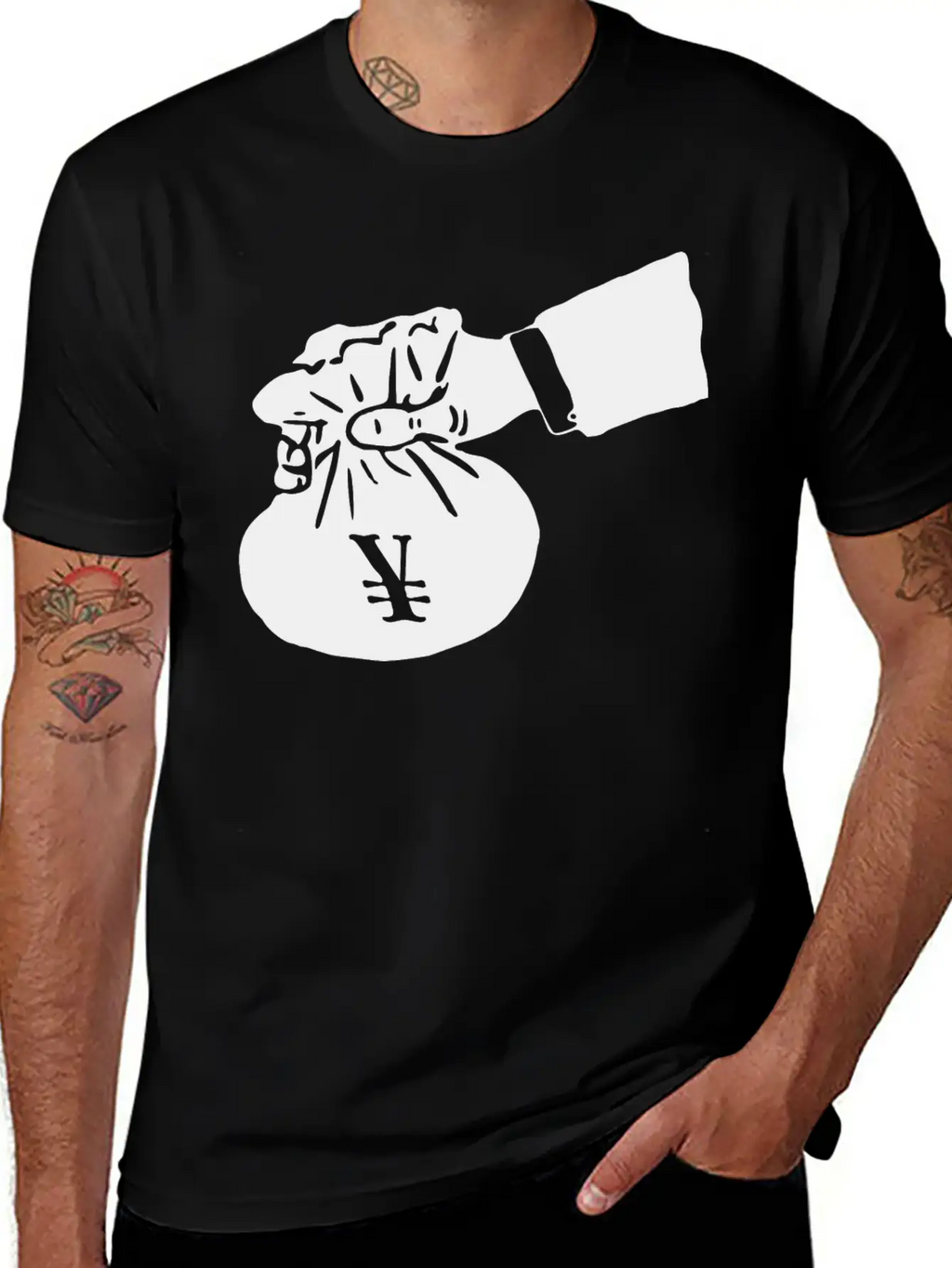 Money Bag 5 Timeless Short Sleeve Tee – Comfy And Minimalist Design
