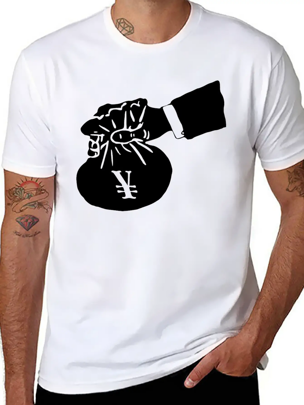 Money Bag 5 Timeless Short Sleeve Tee – Comfy And Minimalist Design