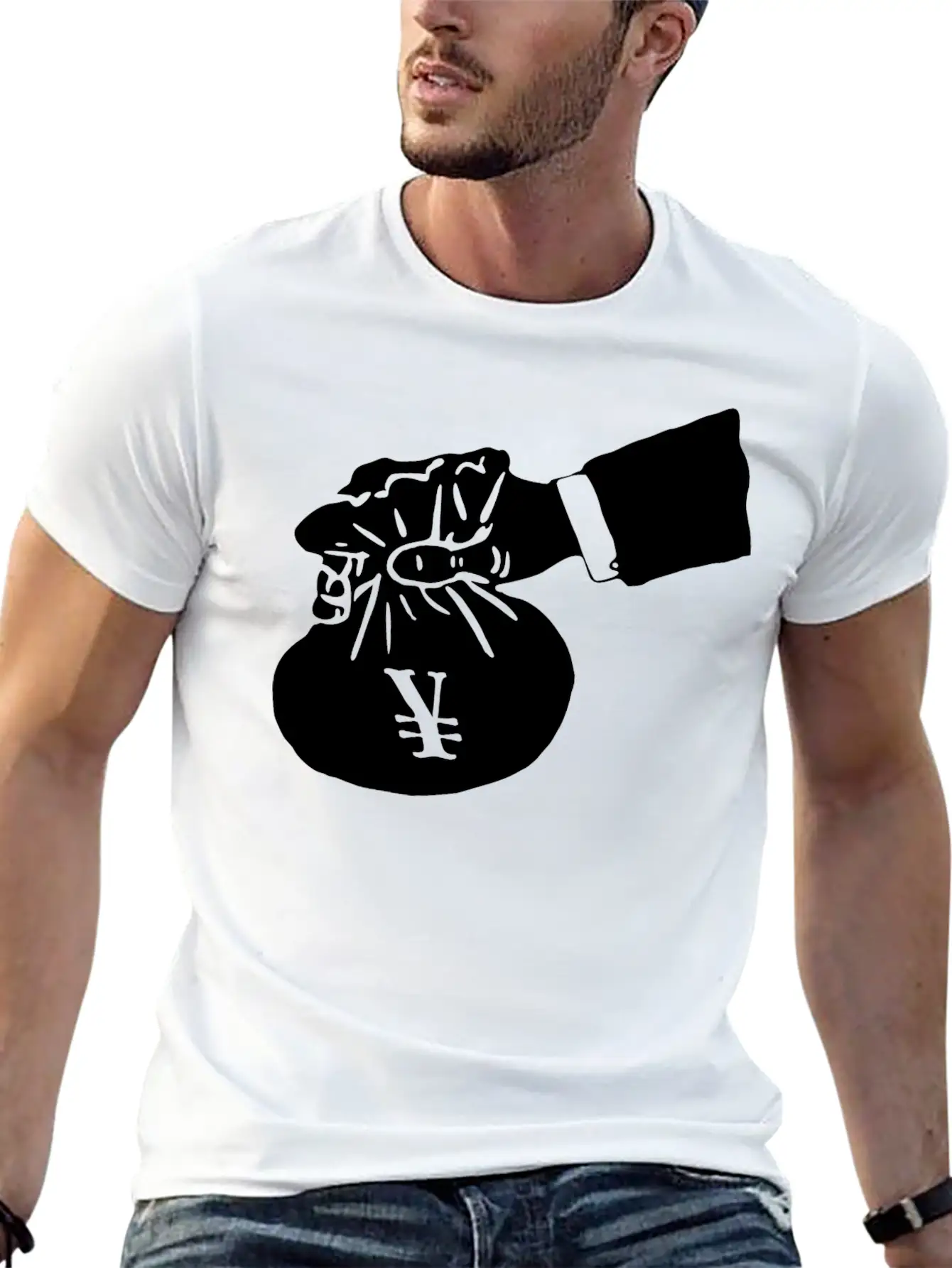 Money Bag 5 Timeless Short Sleeve Tee – Comfy And Minimalist Design