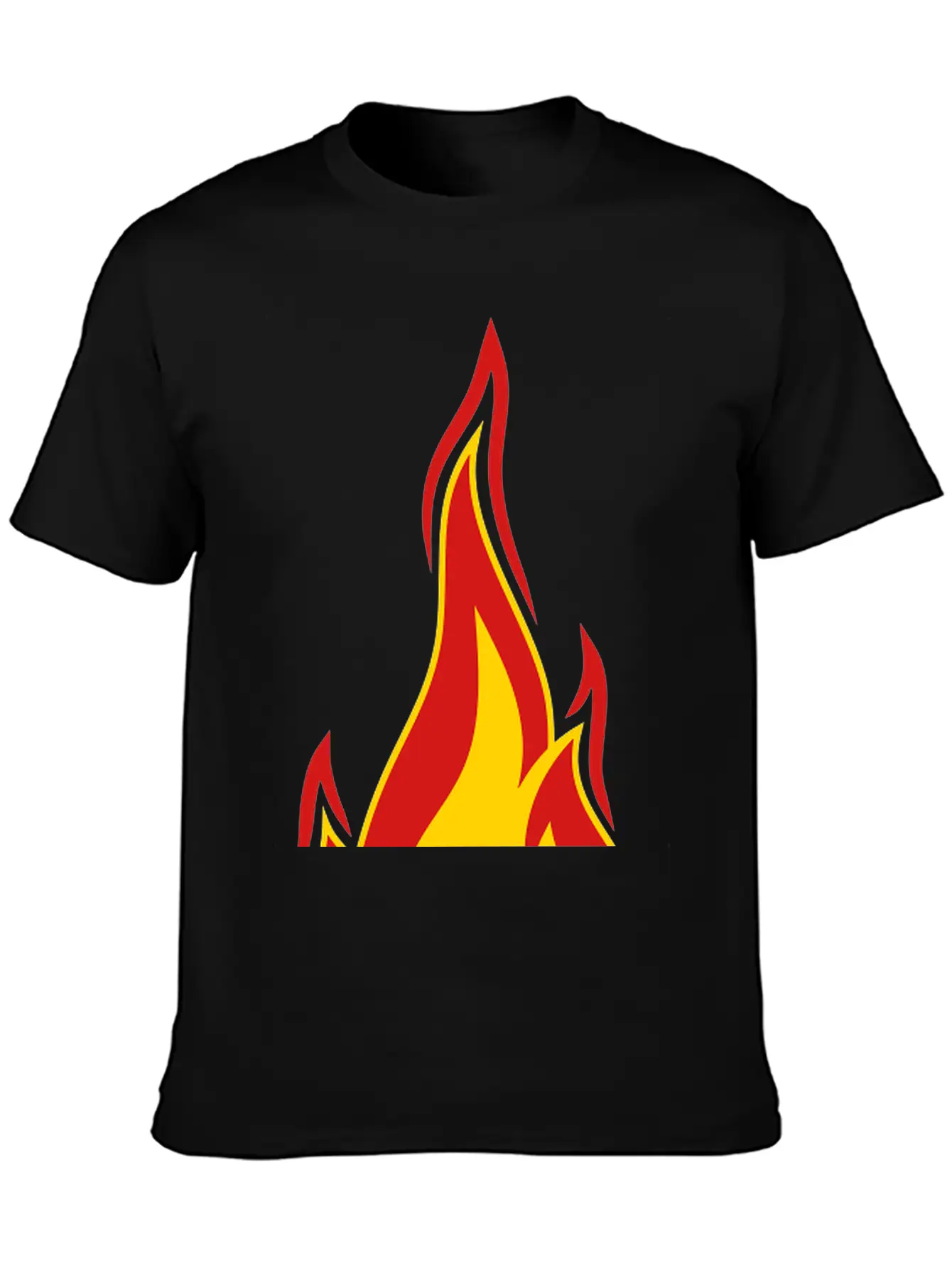 Money Burn Spend Hot Fire Flame Torch Dollar Symbo Stylish Everyday T-Shirt – Unisex Basic Cotton Tee