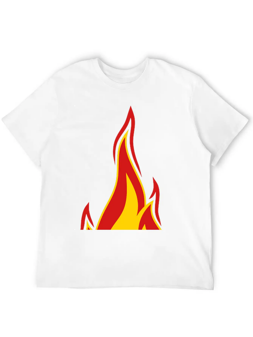 Money Burn Spend Hot Fire Flame Torch Dollar Symbo Stylish Everyday T-Shirt – Unisex Basic Cotton Tee