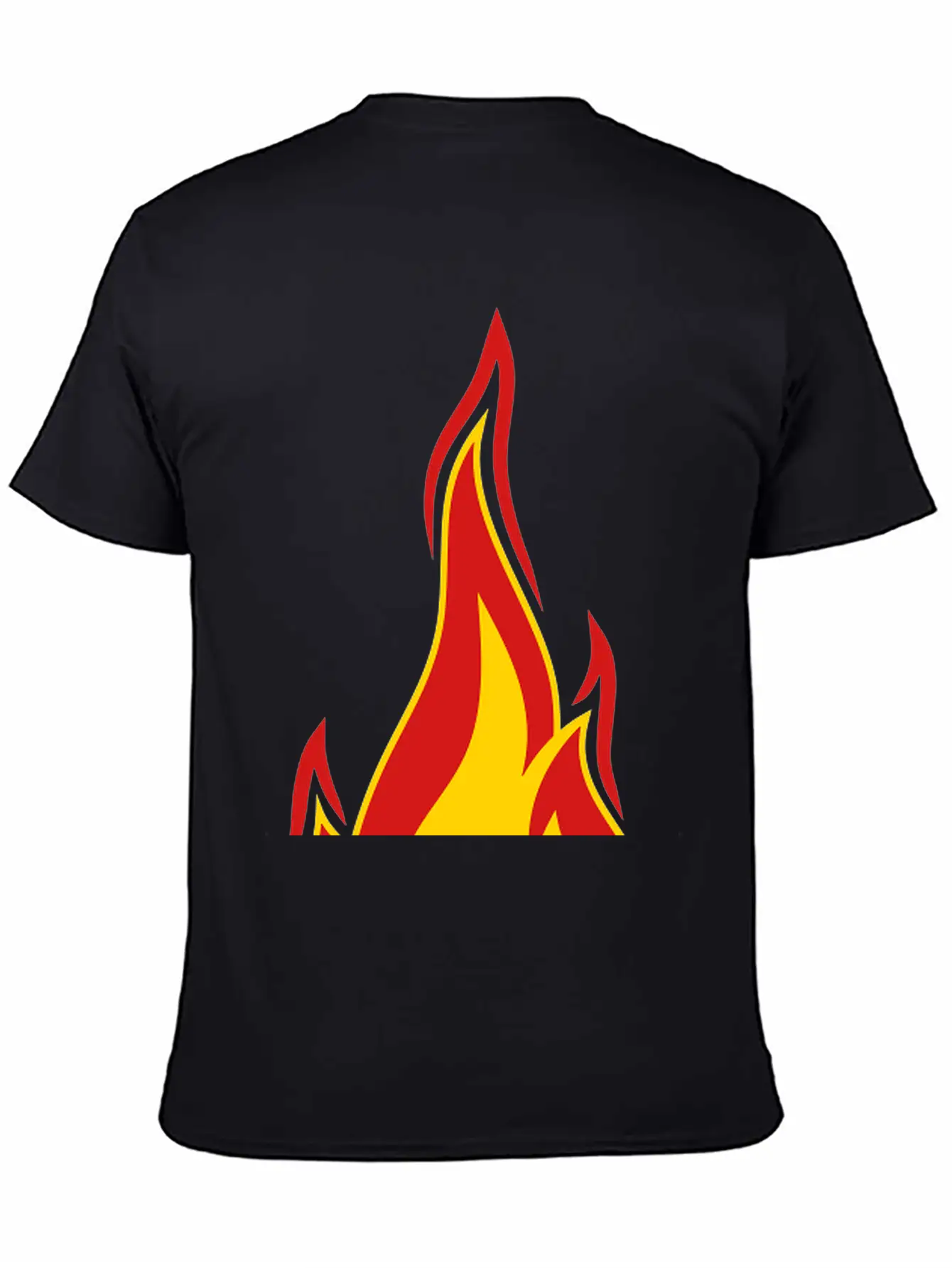 Money Burn Spend Hot Fire Flame Torch Dollar Symbo Stylish Everyday T-Shirt – Unisex Basic Cotton Tee