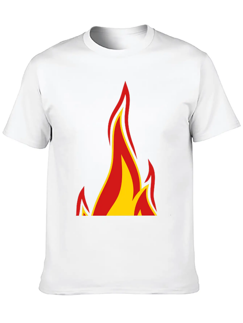 Money Burn Spend Hot Fire Flame Torch Dollar Symbo Stylish Everyday T-Shirt – Unisex Basic Cotton Tee