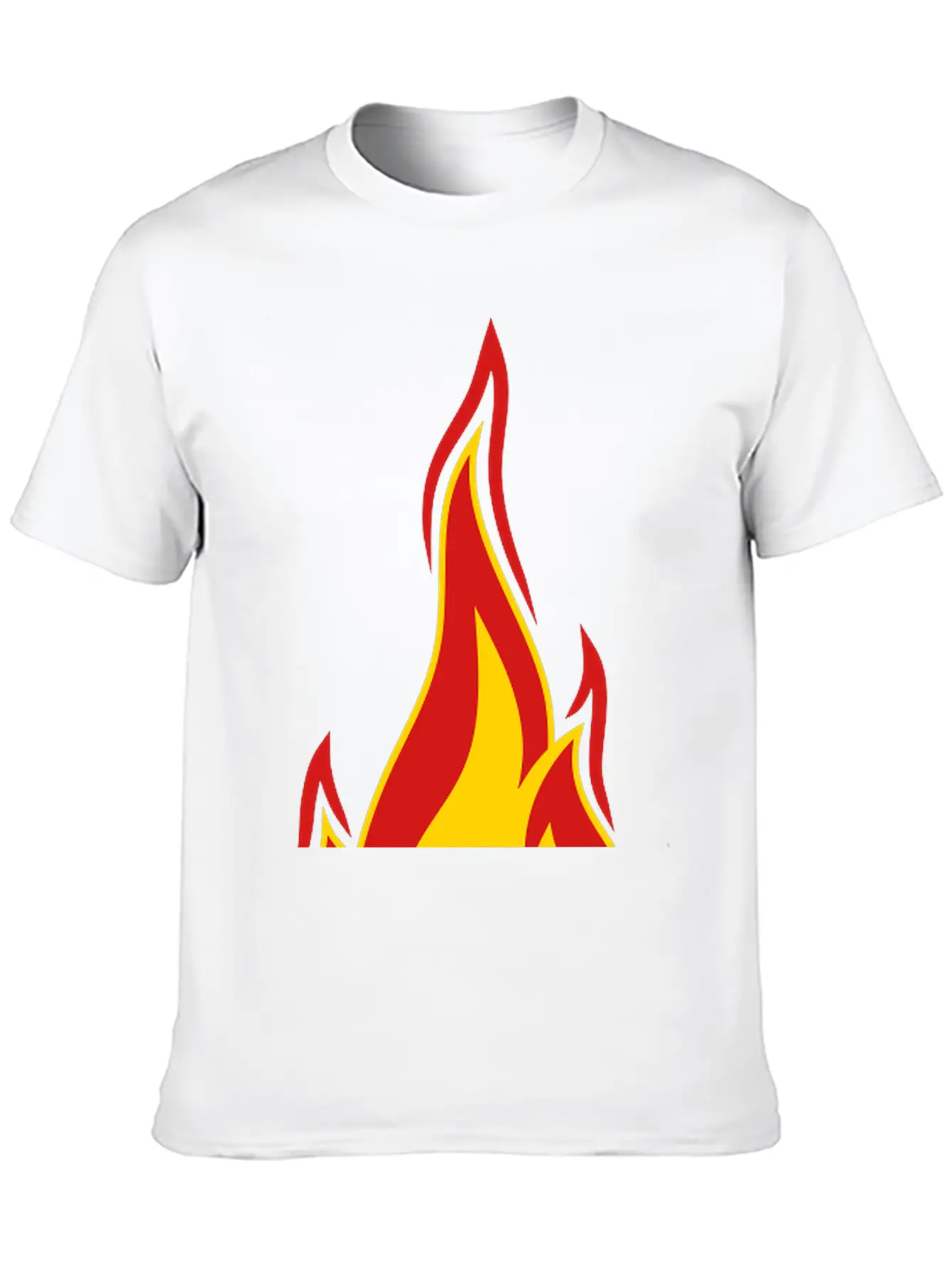 Money Burn Spend Hot Fire Flame Torch Dollar Symbo Stylish Everyday T-Shirt – Unisex Basic Cotton Tee