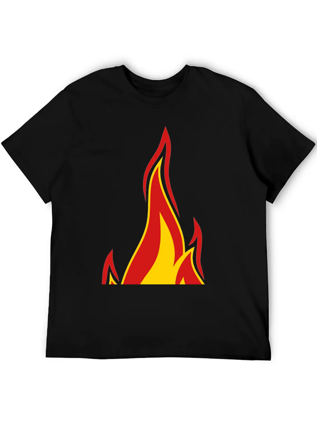Money Burn Spend Hot Fire Flame Torch Dollar Symbo Stylish Everyday T-Shirt – Unisex Basic Cotton Tee