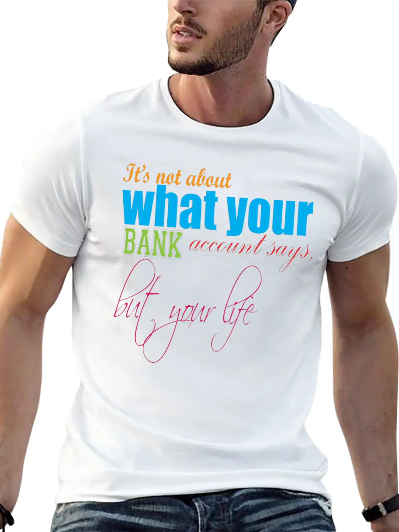 Money Cash Satisfied Wisdom Provocative Joy Classic Cotton Tee – Unisex Comfort For Any Season