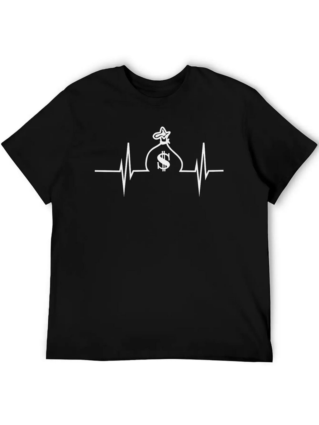 Money Heartbeat Classic Cotton Tee – Unisex Comfort For Any Season