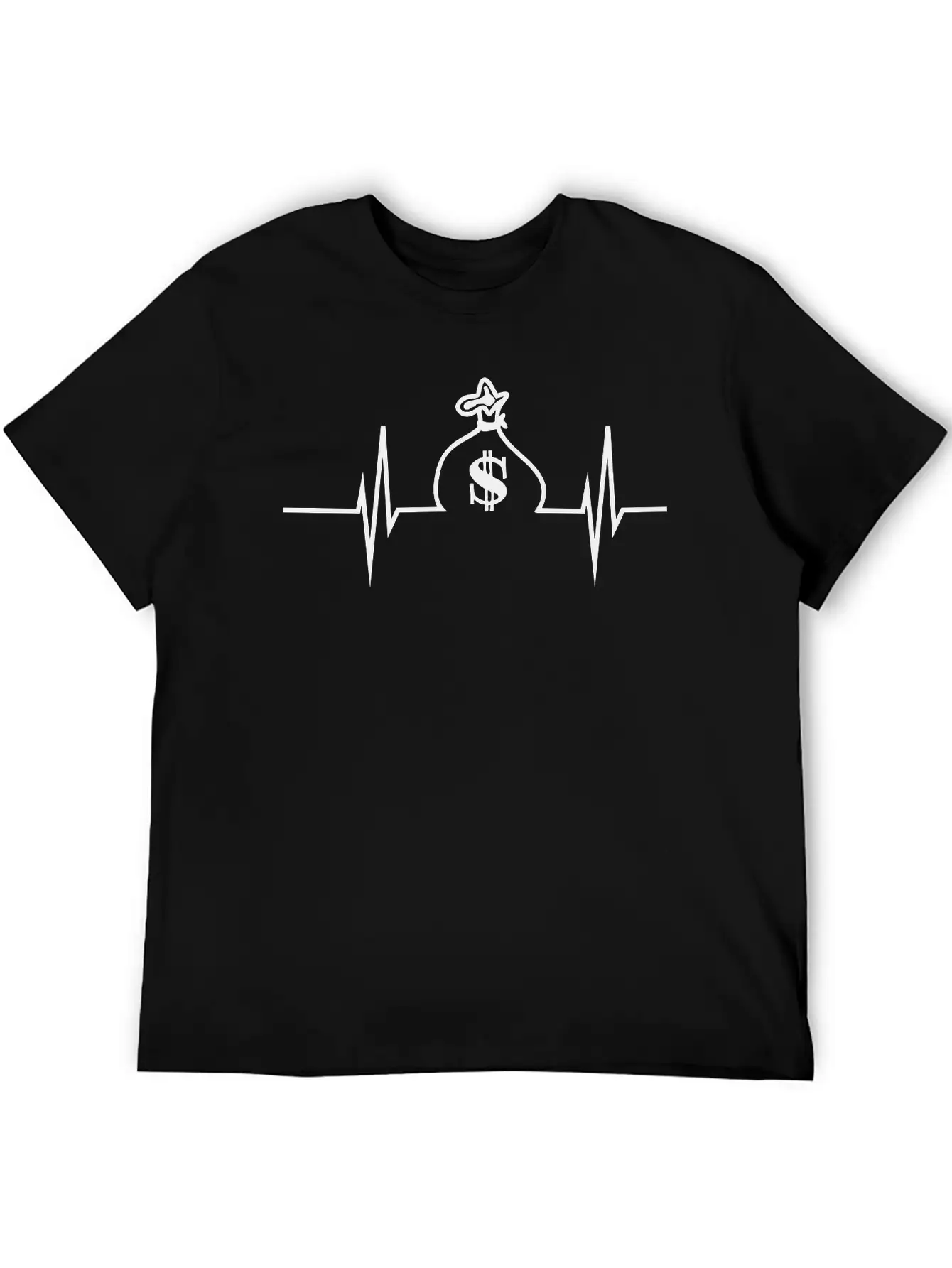 Money Heartbeat Classic Cotton Tee – Unisex Comfort For Any Season