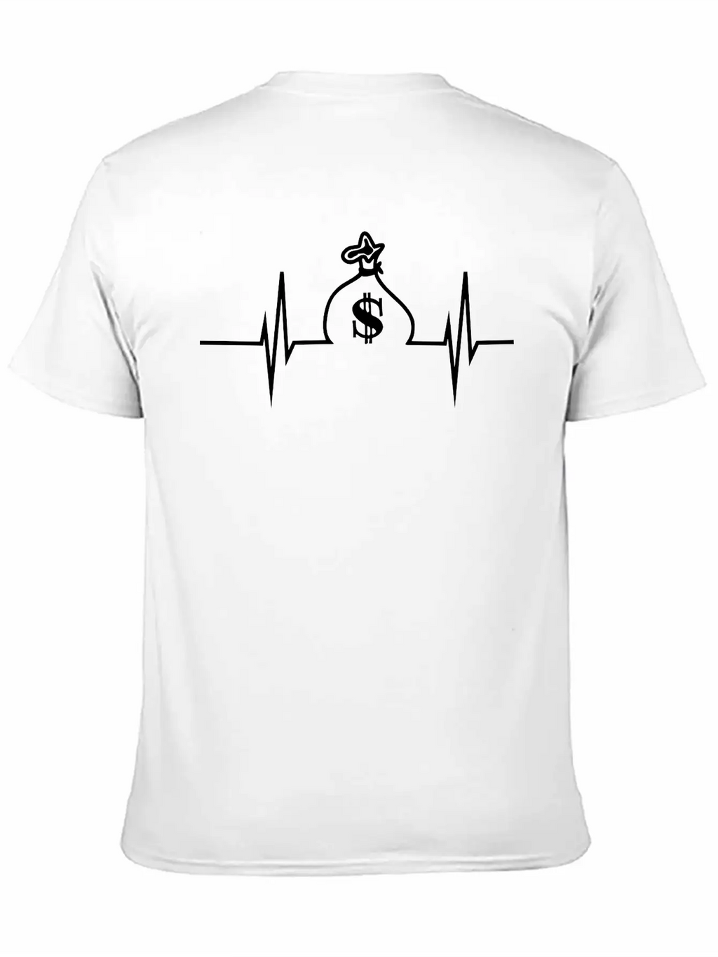 Money Heartbeat Classic Cotton Tee – Unisex Comfort For Any Season