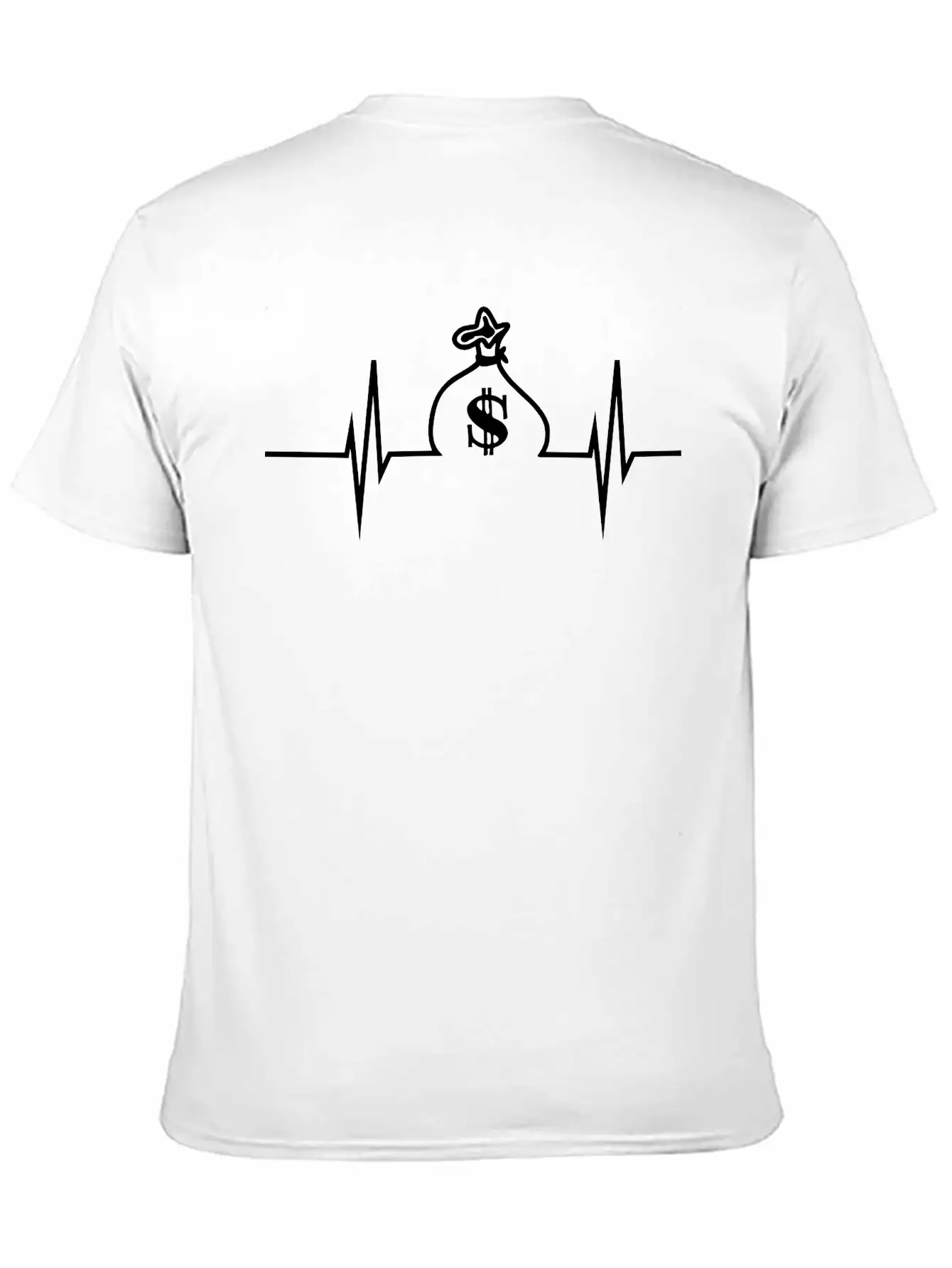 Money Heartbeat Classic Cotton Tee – Unisex Comfort For Any Season