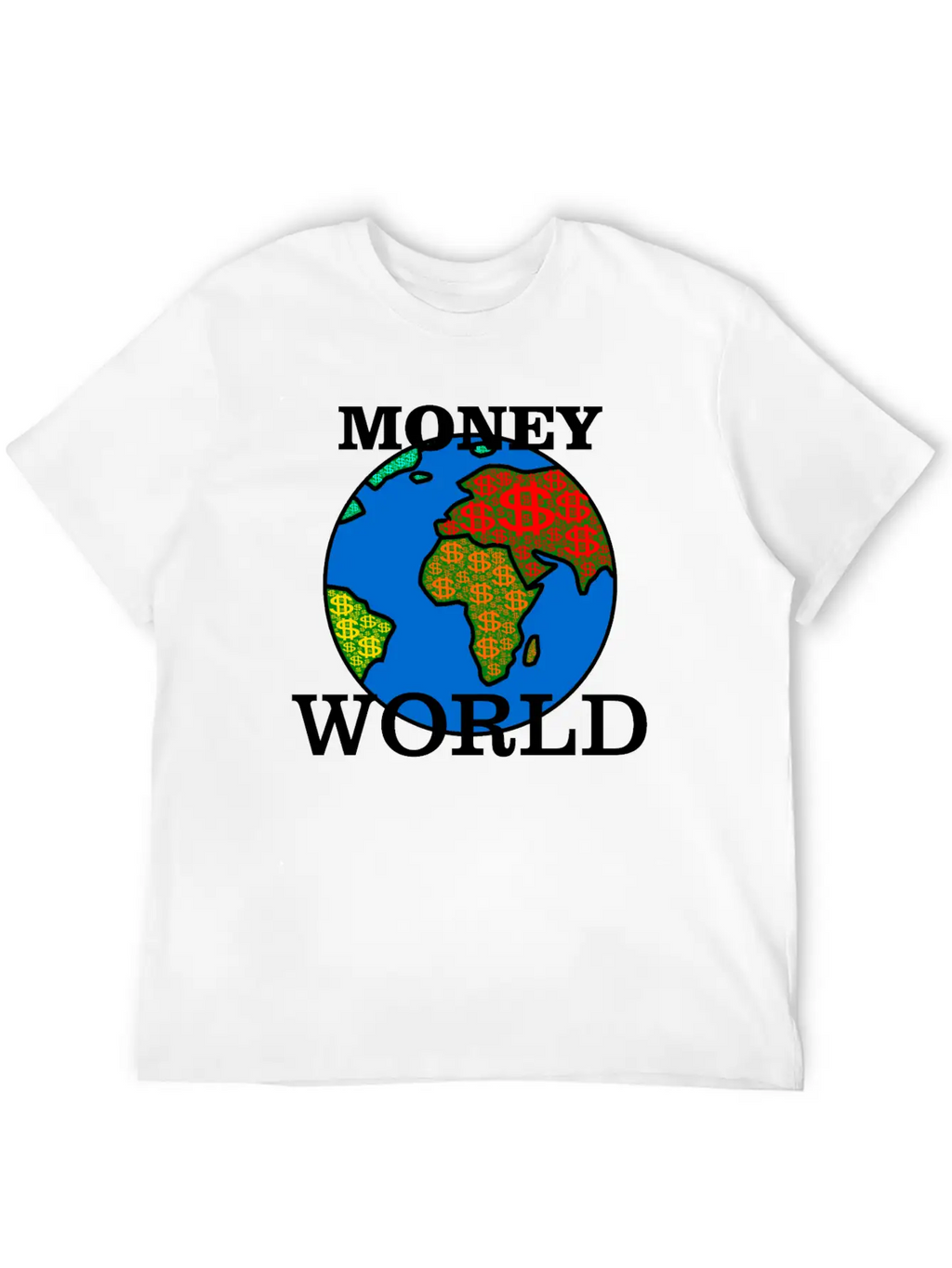 Money World Relaxed Everyday Tee – Lightweight And Durable Cotton