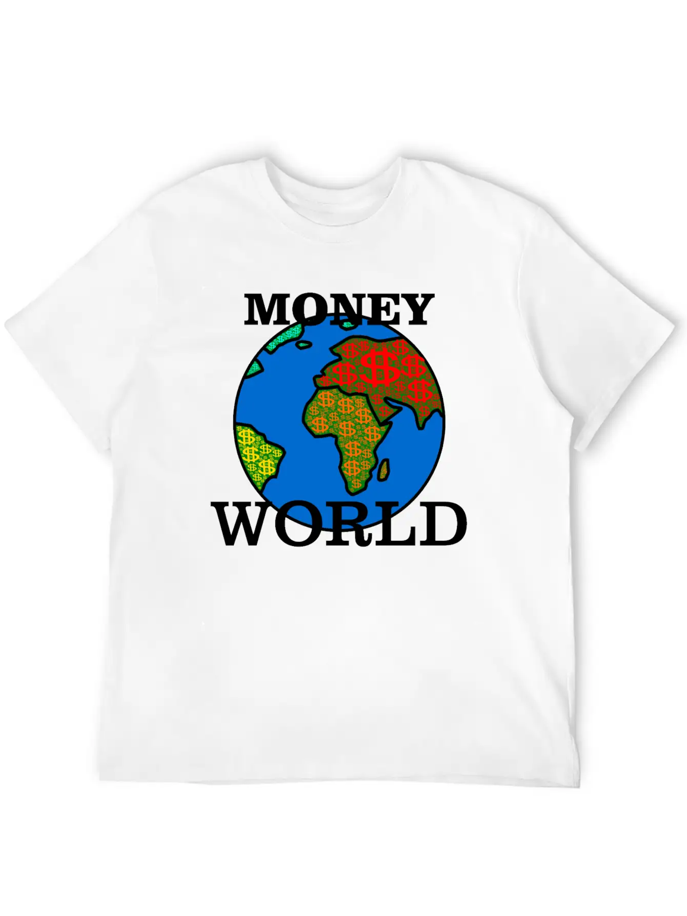 Money World Relaxed Everyday Tee – Lightweight And Durable Cotton