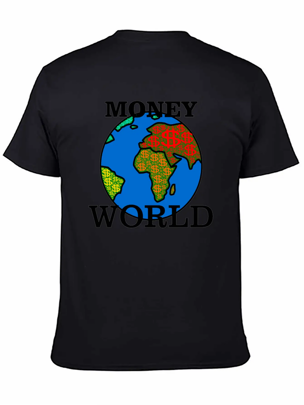 Money World Relaxed Everyday Tee – Lightweight And Durable Cotton