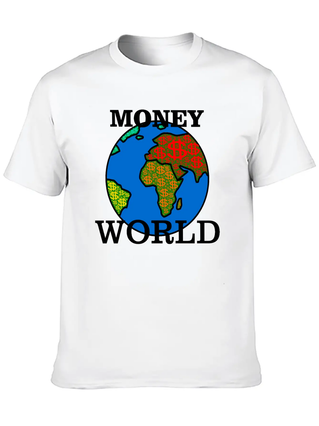 Money World Relaxed Everyday Tee – Lightweight And Durable Cotton