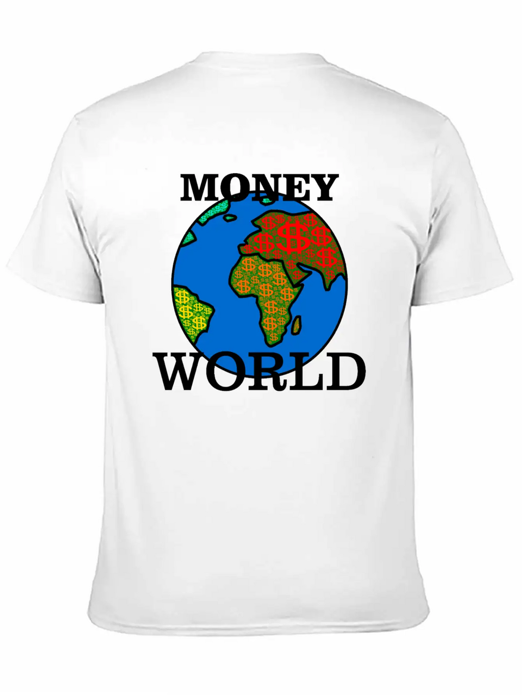 Money World Relaxed Everyday Tee – Lightweight And Durable Cotton