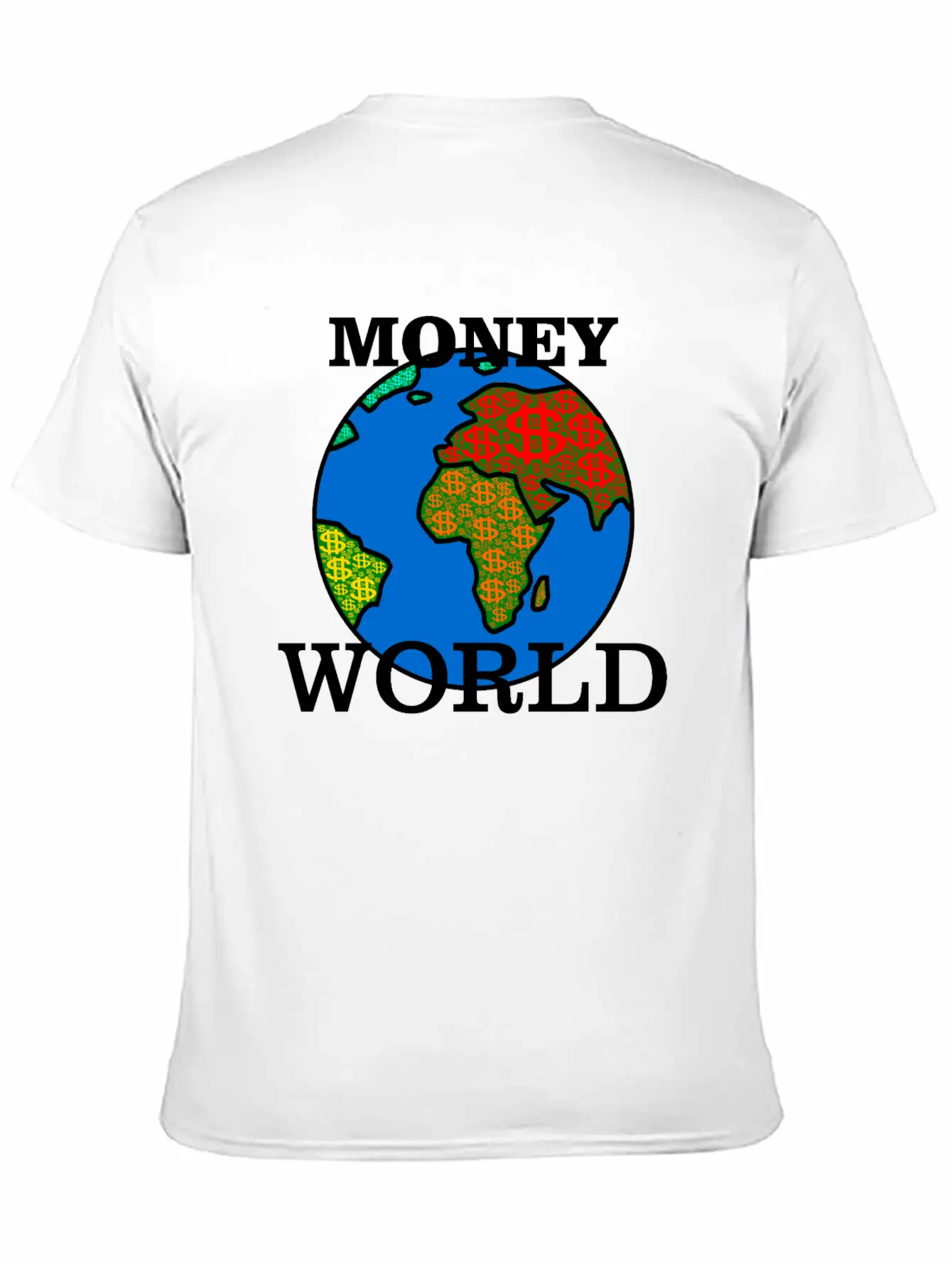 Money World Relaxed Everyday Tee – Lightweight And Durable Cotton