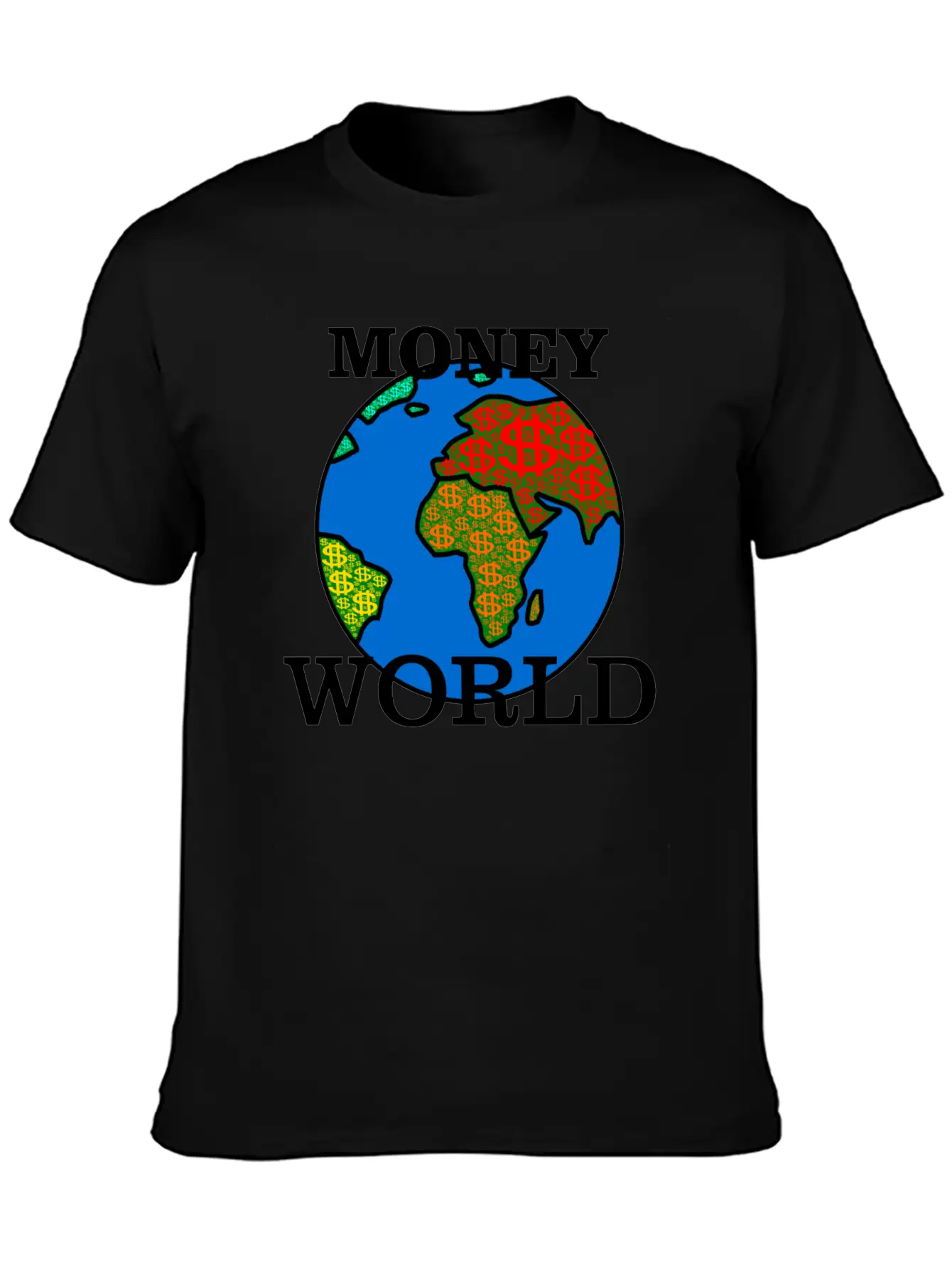 Money World Relaxed Everyday Tee – Lightweight And Durable Cotton