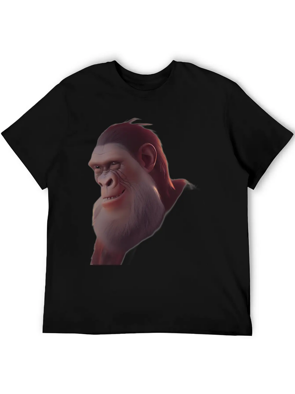 Monkey Ape Chimpanzee Timeless Short Sleeve Tee – Comfy And Minimalist Design