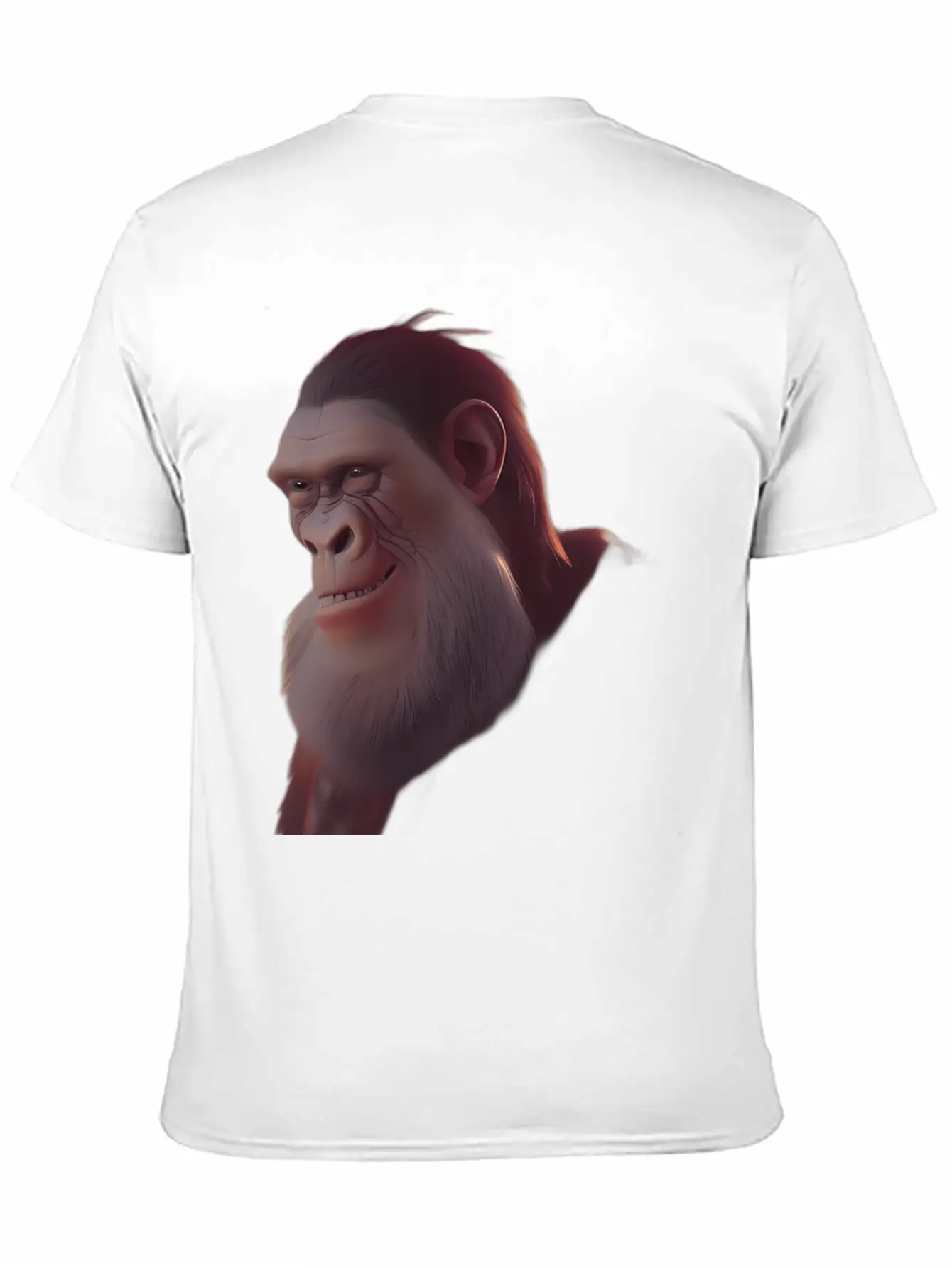 Monkey Ape Chimpanzee Timeless Short Sleeve Tee – Comfy And Minimalist Design