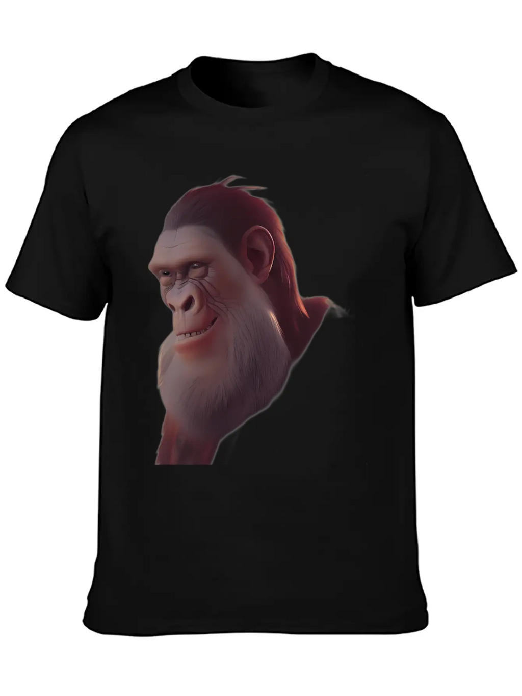 Monkey Ape Chimpanzee Timeless Short Sleeve Tee – Comfy And Minimalist Design