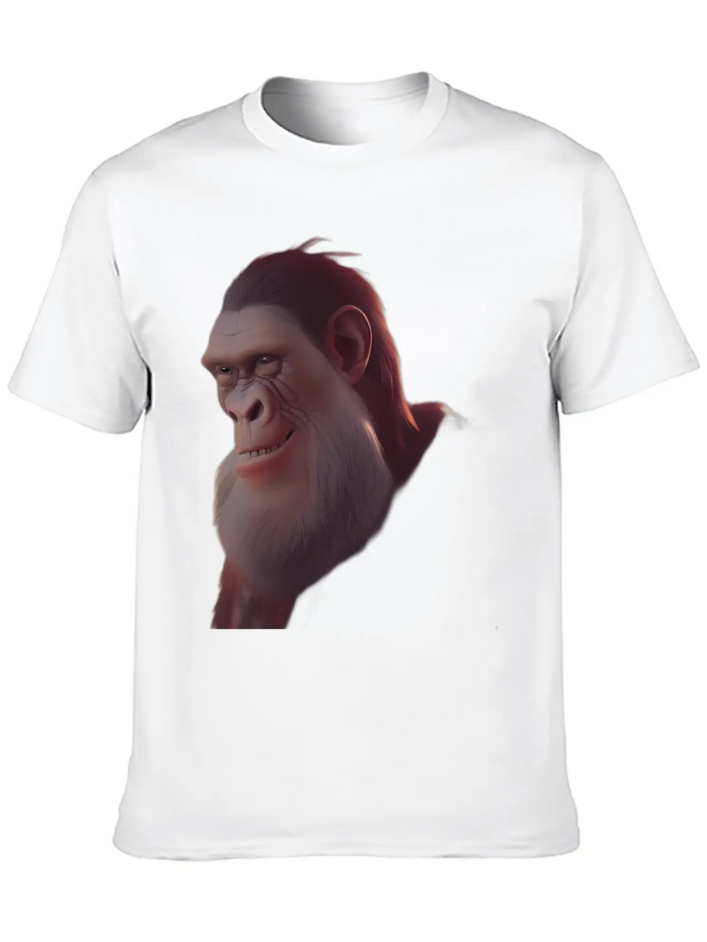 Monkey Ape Chimpanzee Timeless Short Sleeve Tee – Comfy And Minimalist Design