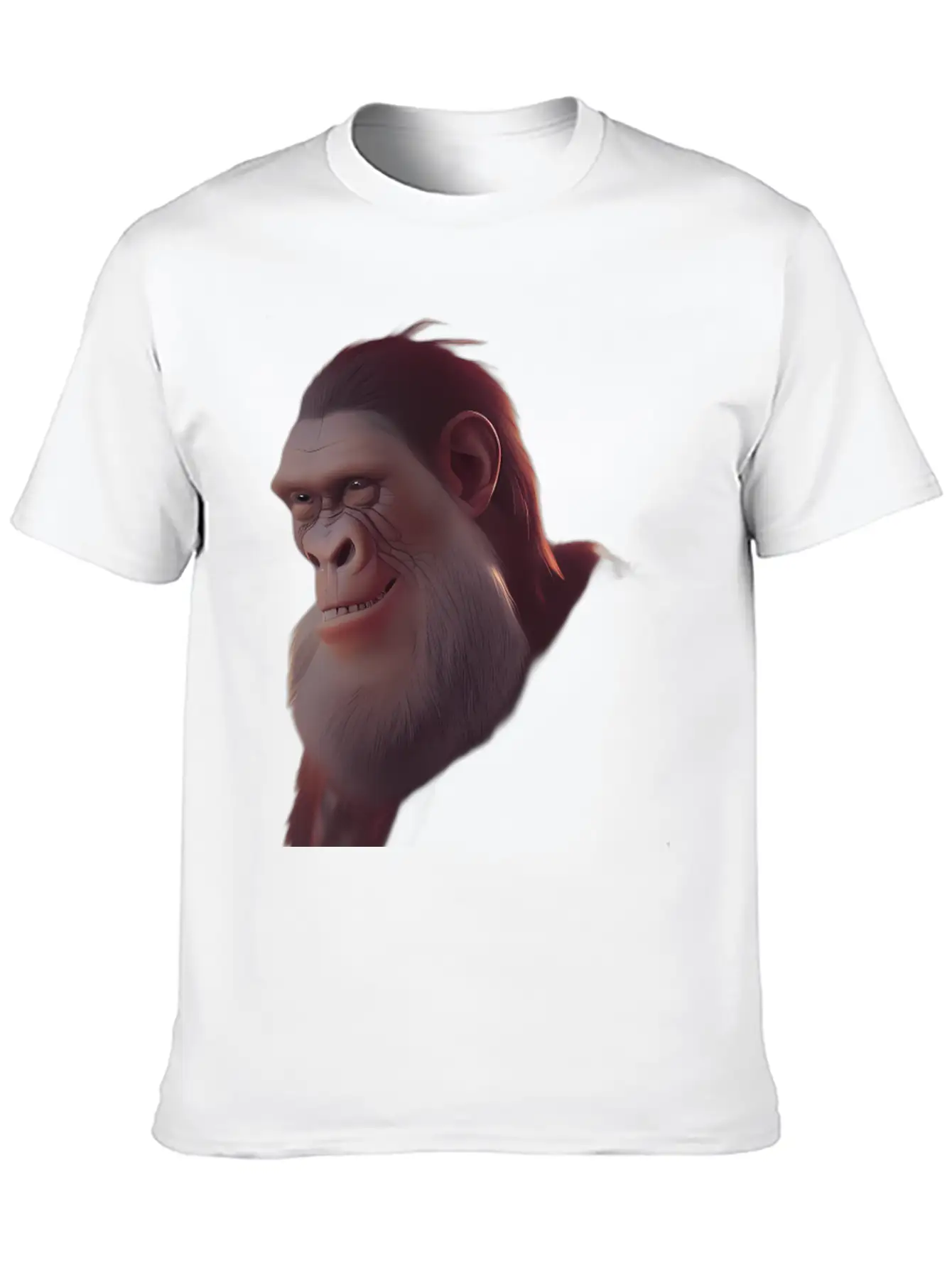 Monkey Ape Chimpanzee Timeless Short Sleeve Tee – Comfy And Minimalist Design