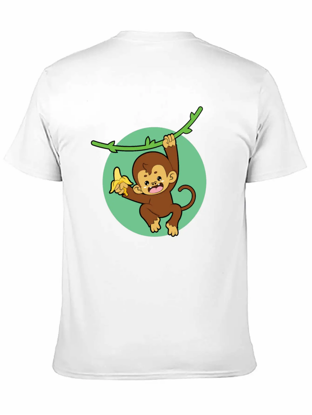 Monkey Banana Jungle Breathable Graphic T-Shirt – Perfect For Casual Days