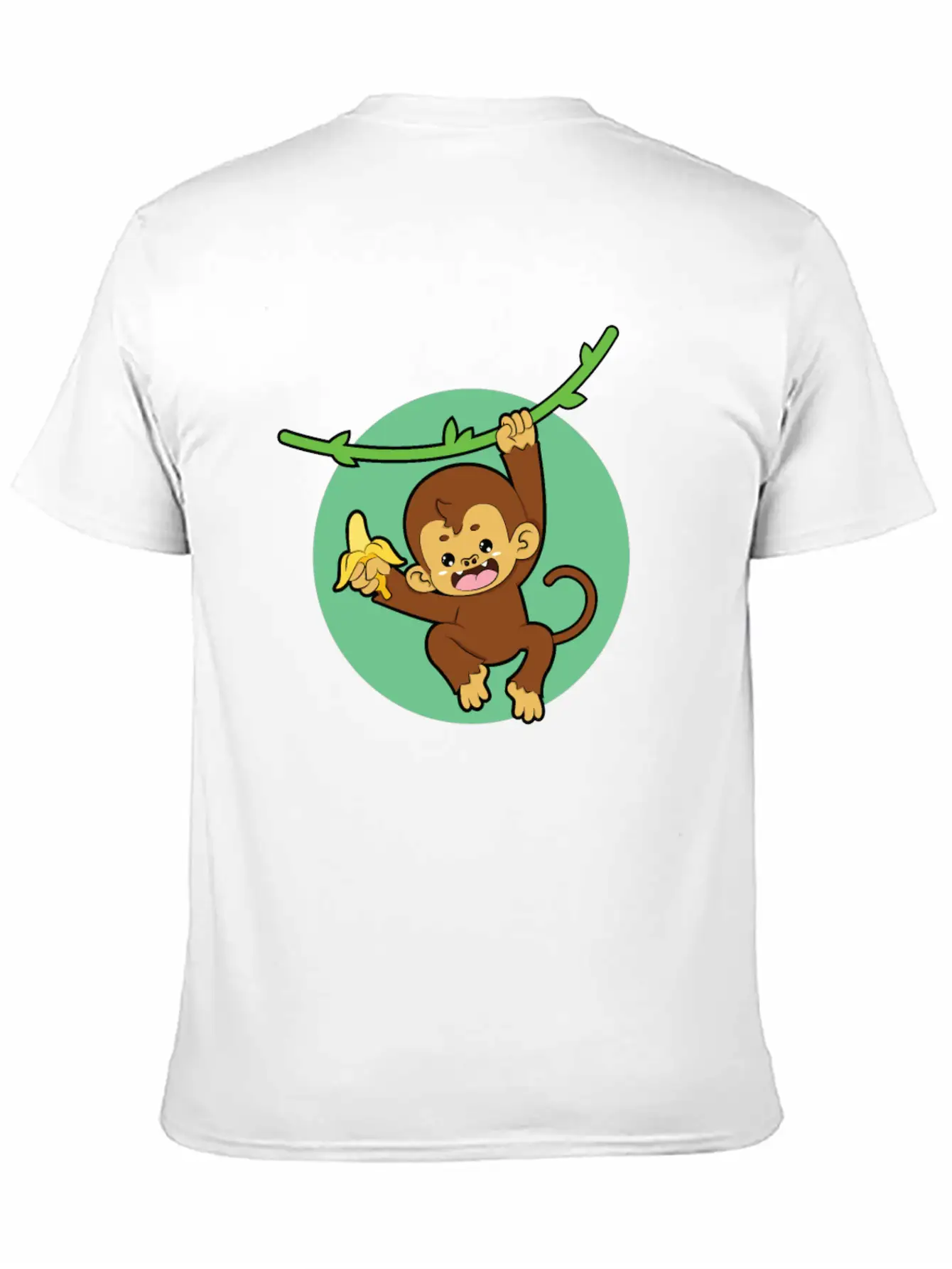 Monkey Banana Jungle Breathable Graphic T-Shirt – Perfect For Casual Days