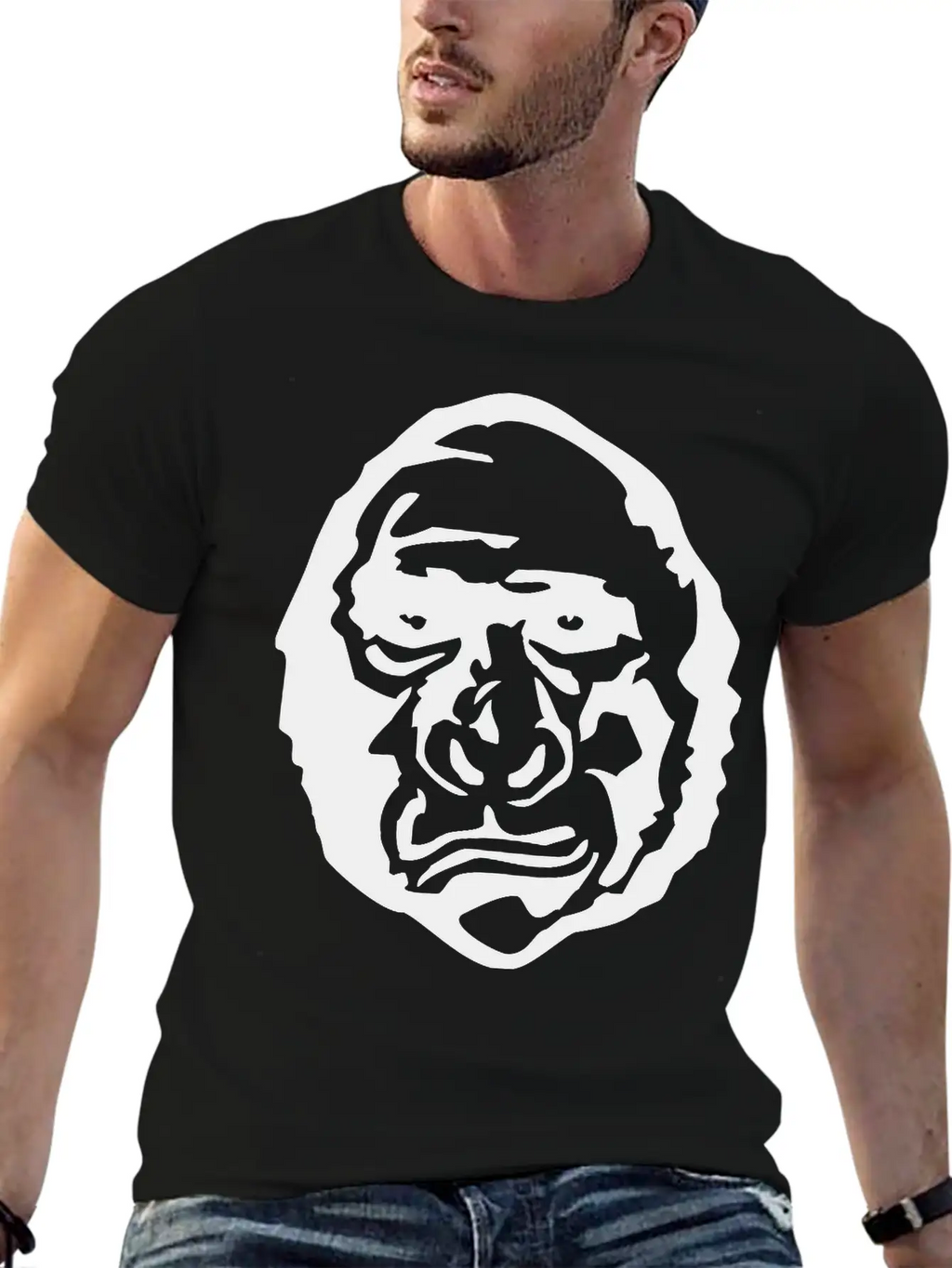 Monkey Breathable Graphic T-Shirt – Perfect For Casual Days