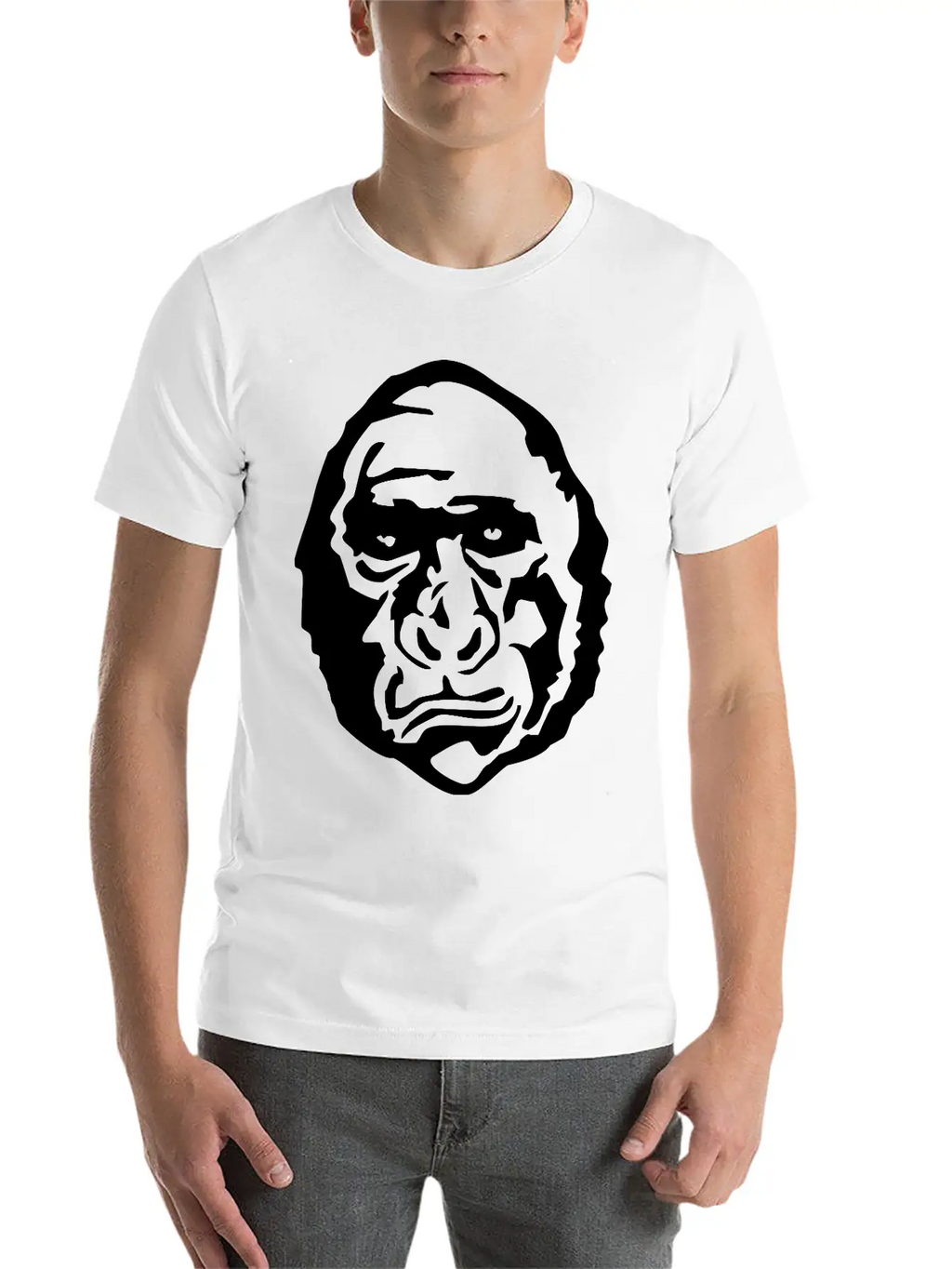 Monkey Breathable Graphic T-Shirt – Perfect For Casual Days