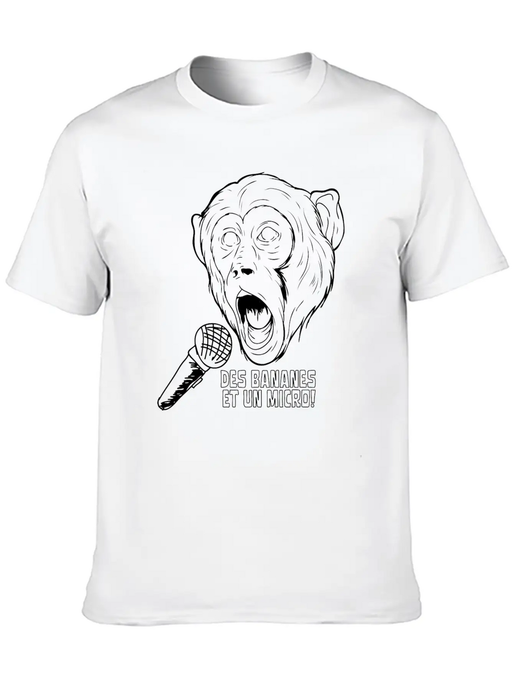 Monkey Podcast Basic Graphic T-Shirt – Daily Comfort In Soft Cotton