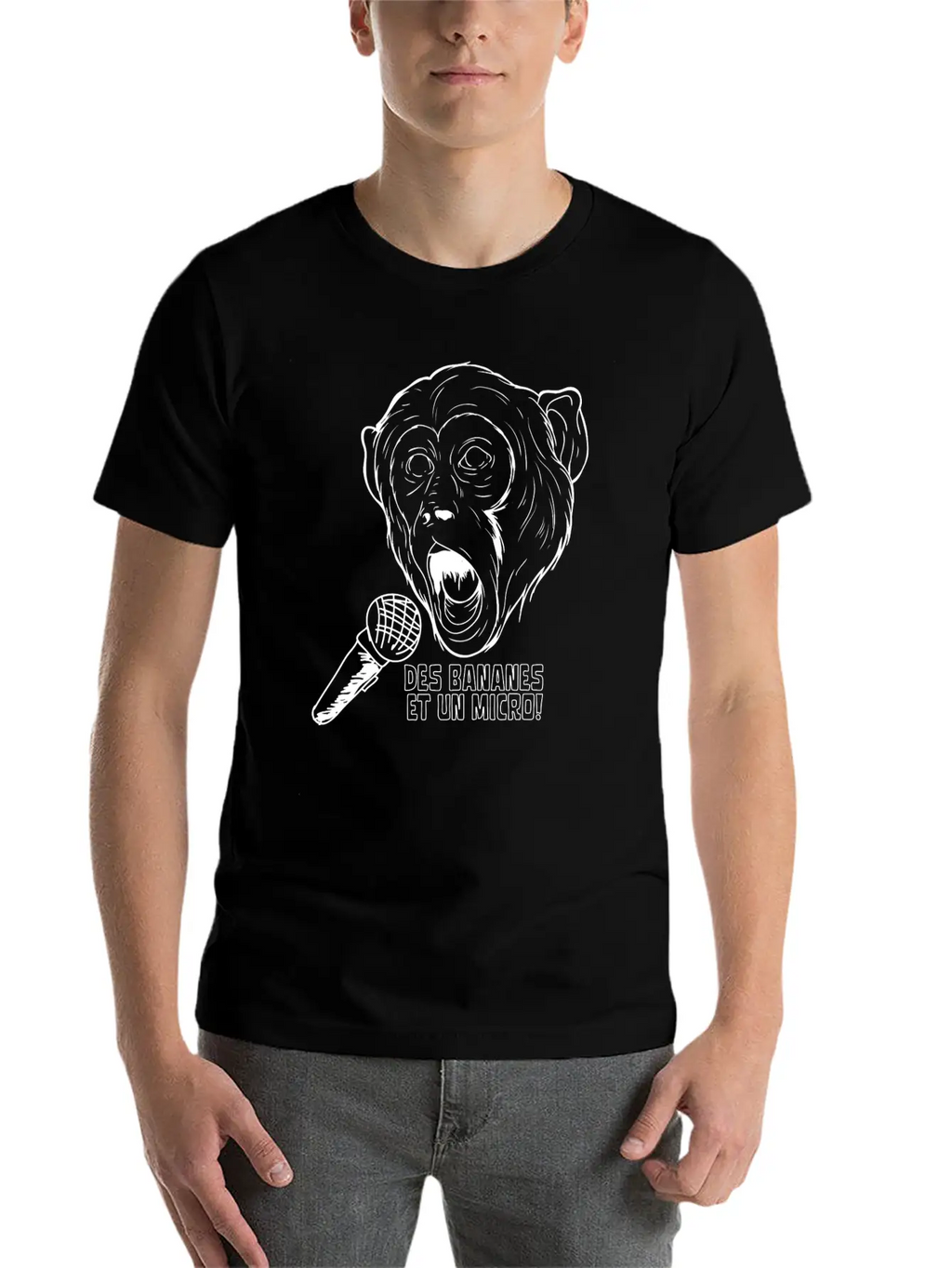 Monkey Podcast Basic Graphic T-Shirt – Daily Comfort In Soft Cotton