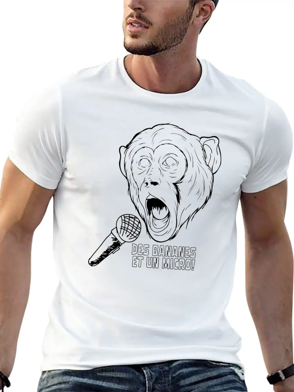 Monkey Podcast Basic Graphic T-Shirt – Daily Comfort In Soft Cotton