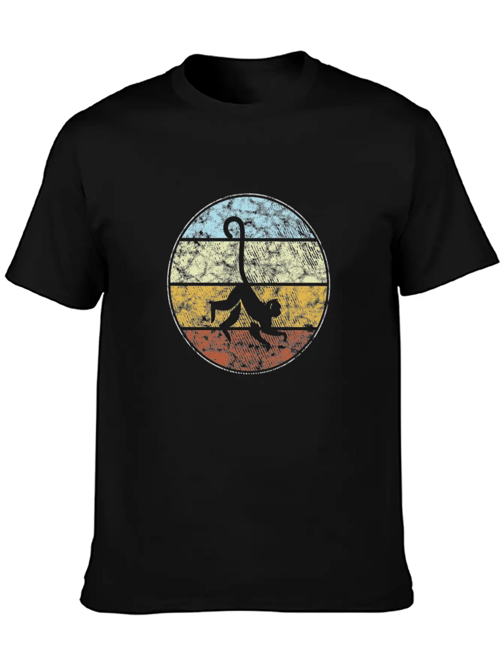 Monkey Retro Relaxed Everyday Tee – Lightweight And Durable Cotton