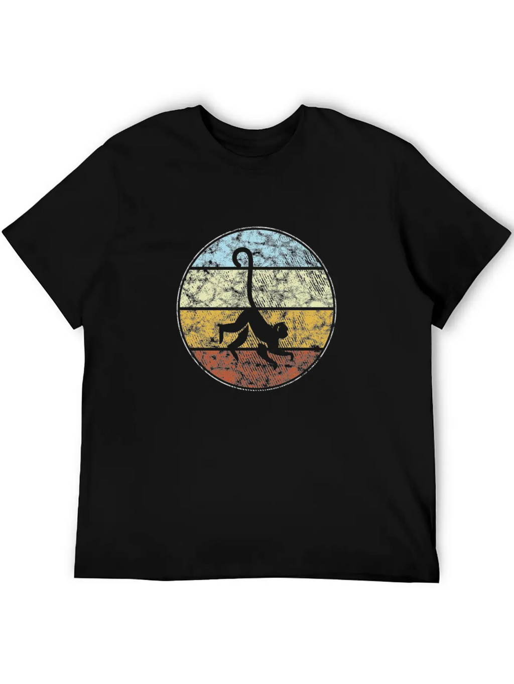Monkey Retro Relaxed Everyday Tee – Lightweight And Durable Cotton