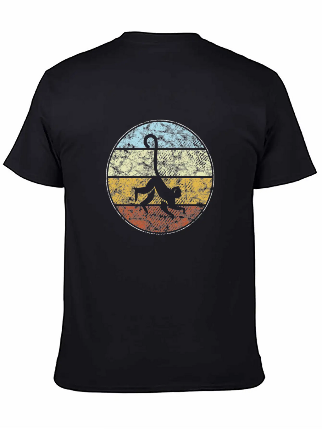 Monkey Retro Relaxed Everyday Tee – Lightweight And Durable Cotton