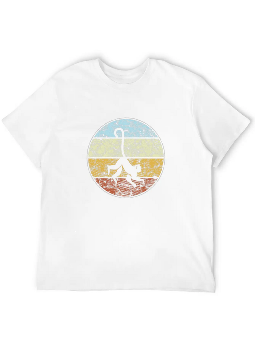 Monkey Retro Relaxed Everyday Tee – Lightweight And Durable Cotton