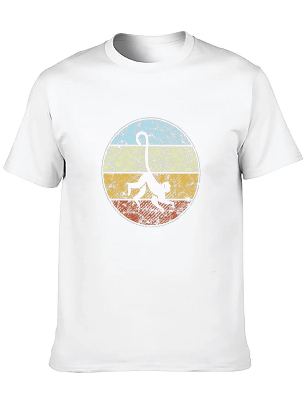Monkey Retro Relaxed Everyday Tee – Lightweight And Durable Cotton