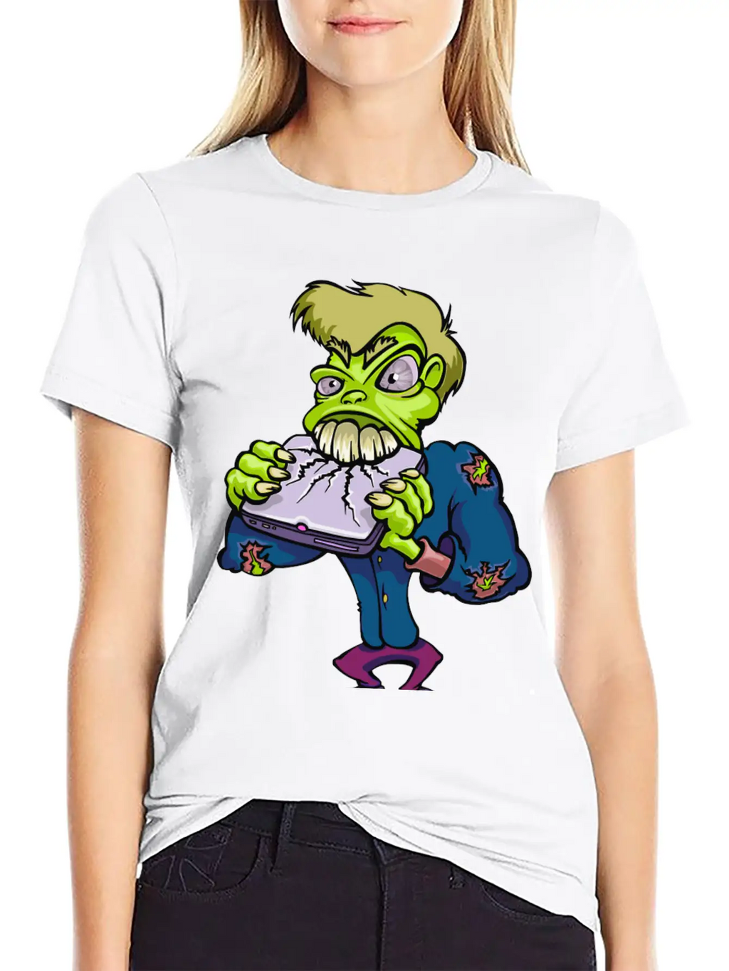 Monster Cartoon Character 14 Stylish Everyday T-Shirt – Unisex Basic Cotton Tee