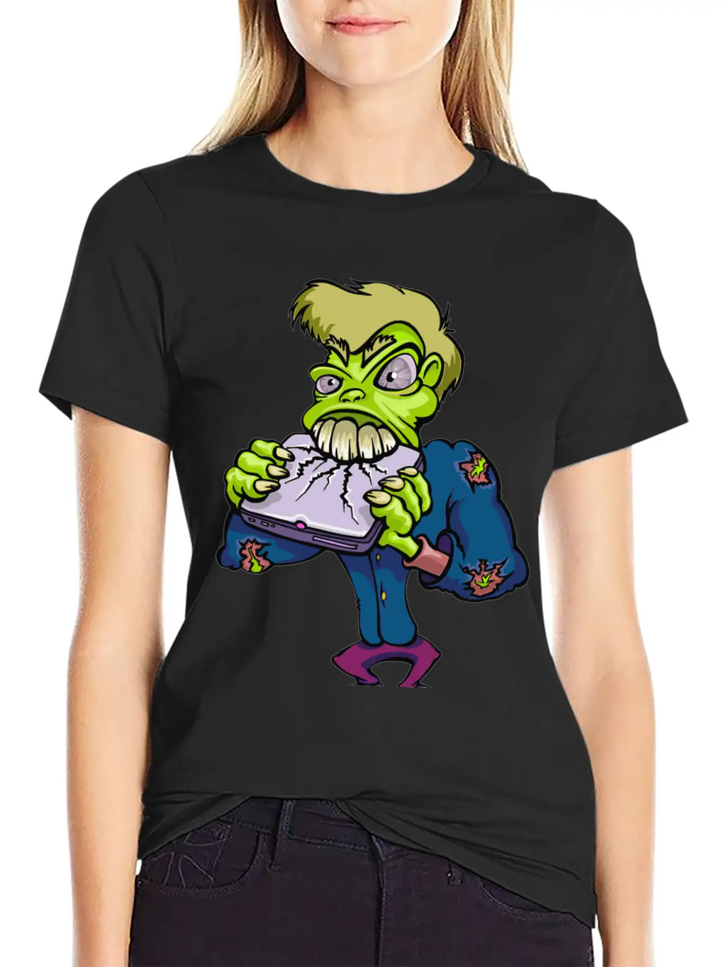 Monster Cartoon Character 14 Stylish Everyday T-Shirt – Unisex Basic Cotton Tee