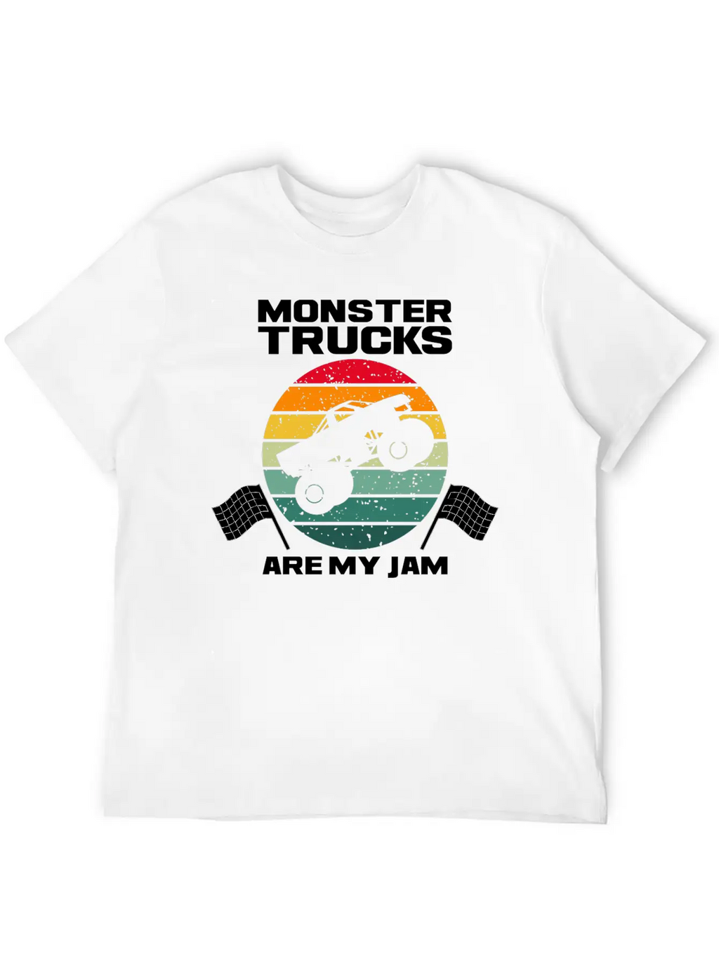 Monster Truck Adventure Dirt Racing Lovers Breathable Graphic T-Shirt – Perfect For Casual Days