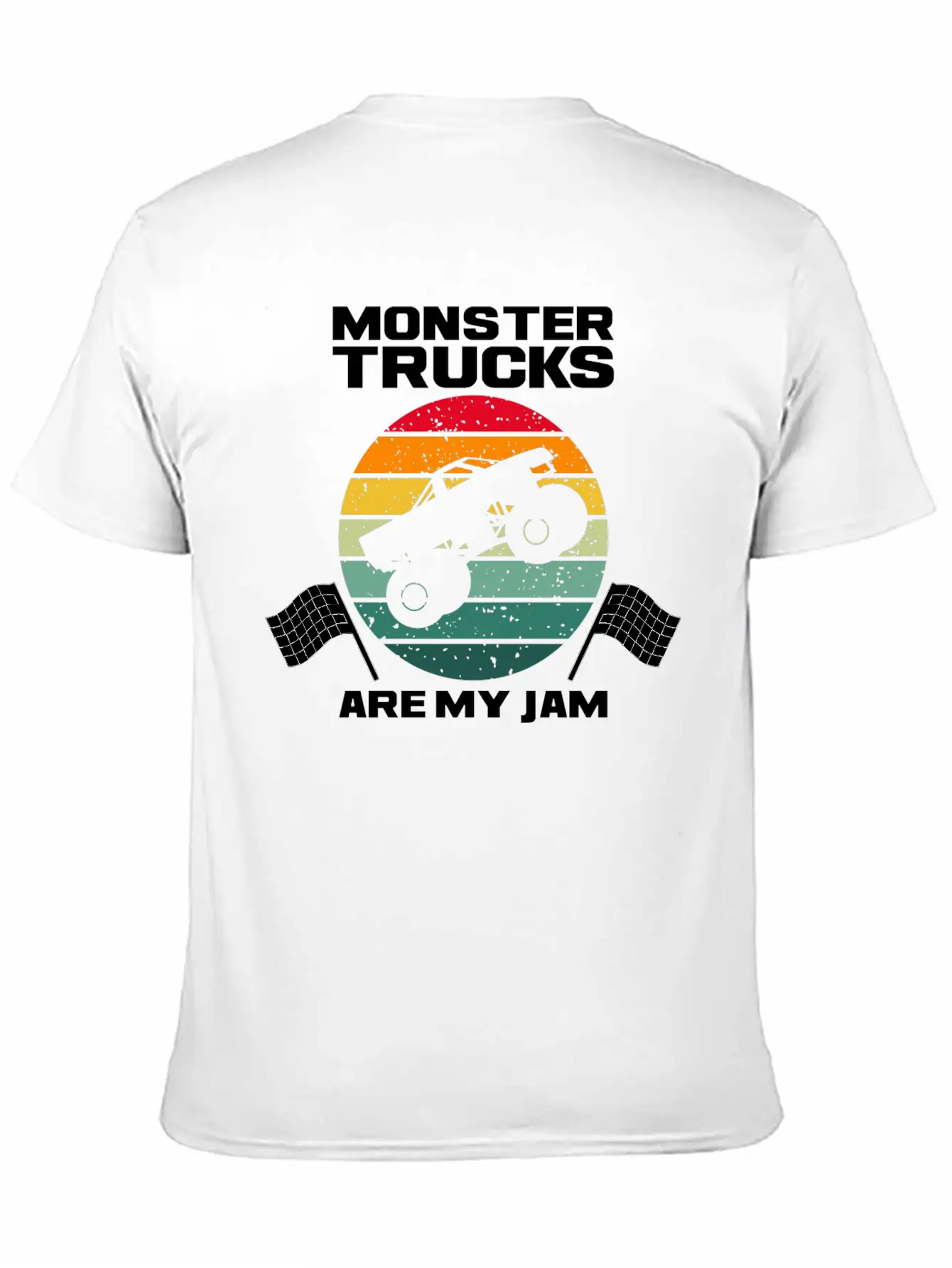 Monster Truck Adventure Dirt Racing Lovers Breathable Graphic T-Shirt – Perfect For Casual Days