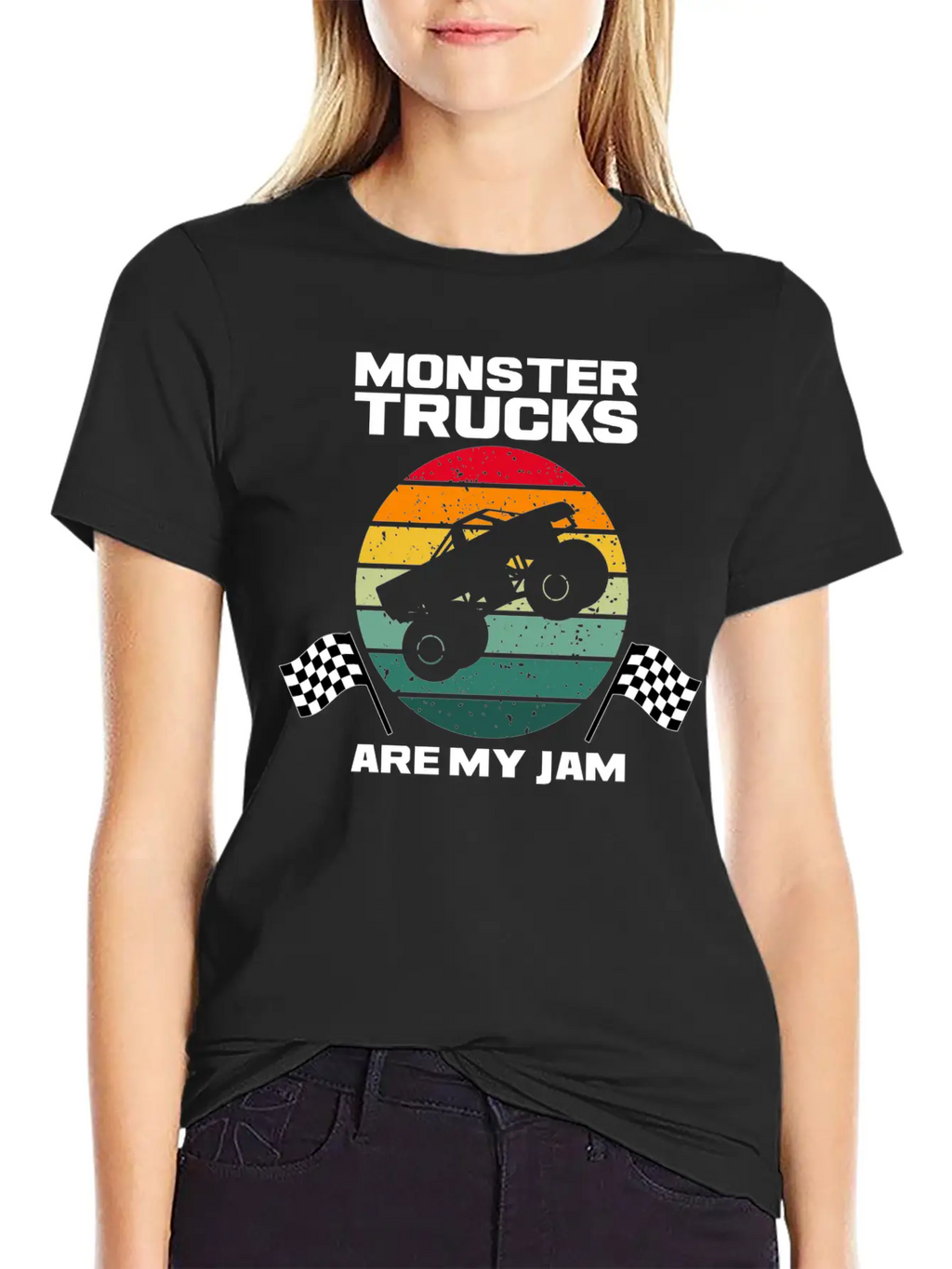 Monster Truck Adventure Dirt Racing Lovers Breathable Graphic T-Shirt – Perfect For Casual Days