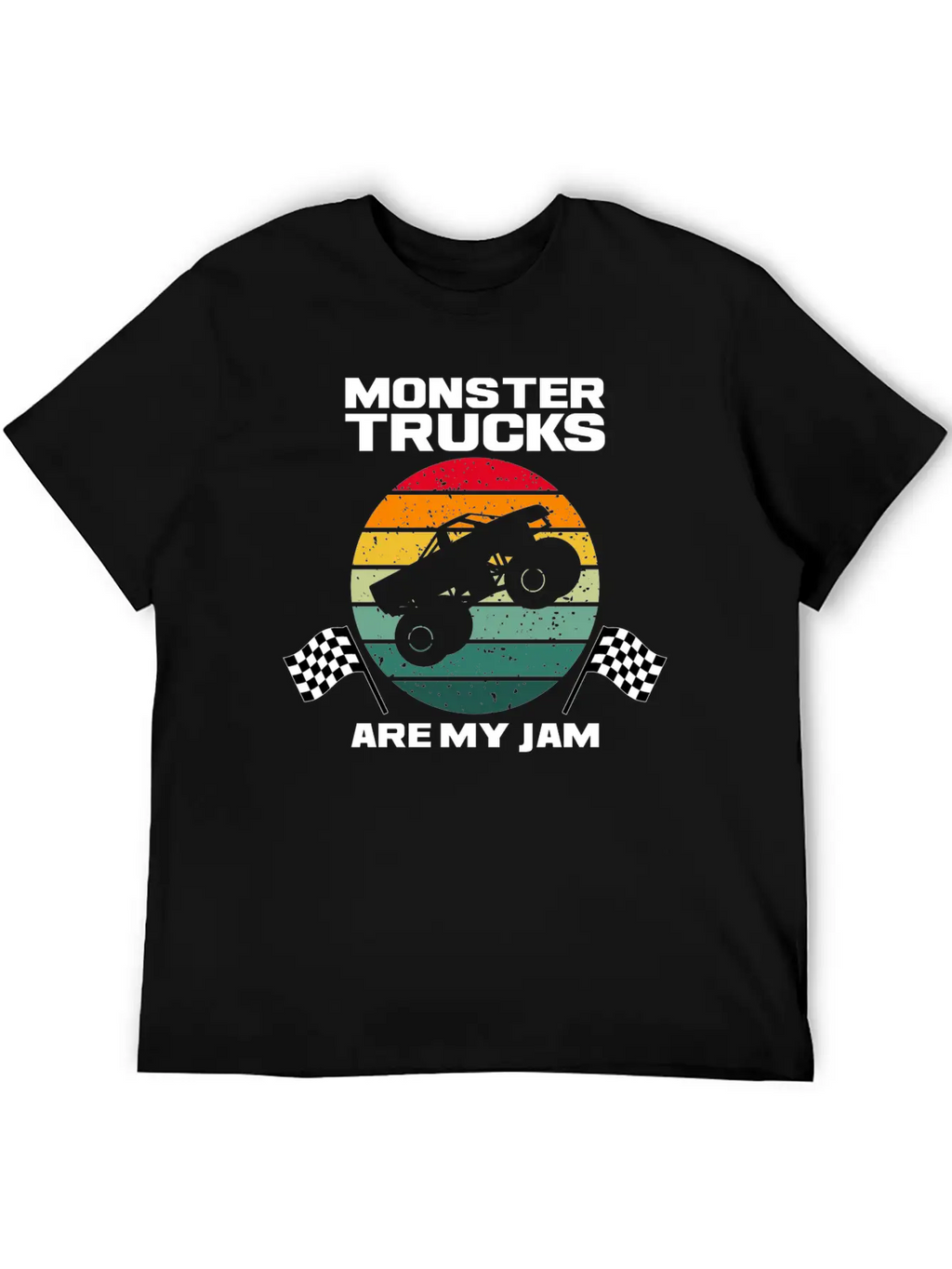 Monster Truck Adventure Dirt Racing Lovers Breathable Graphic T-Shirt – Perfect For Casual Days