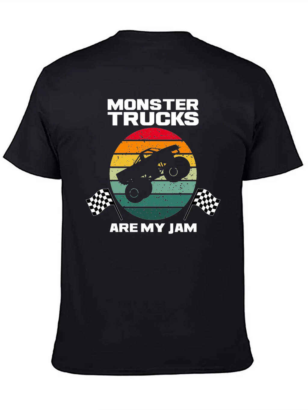 Monster Truck Adventure Dirt Racing Lovers Breathable Graphic T-Shirt – Perfect For Casual Days