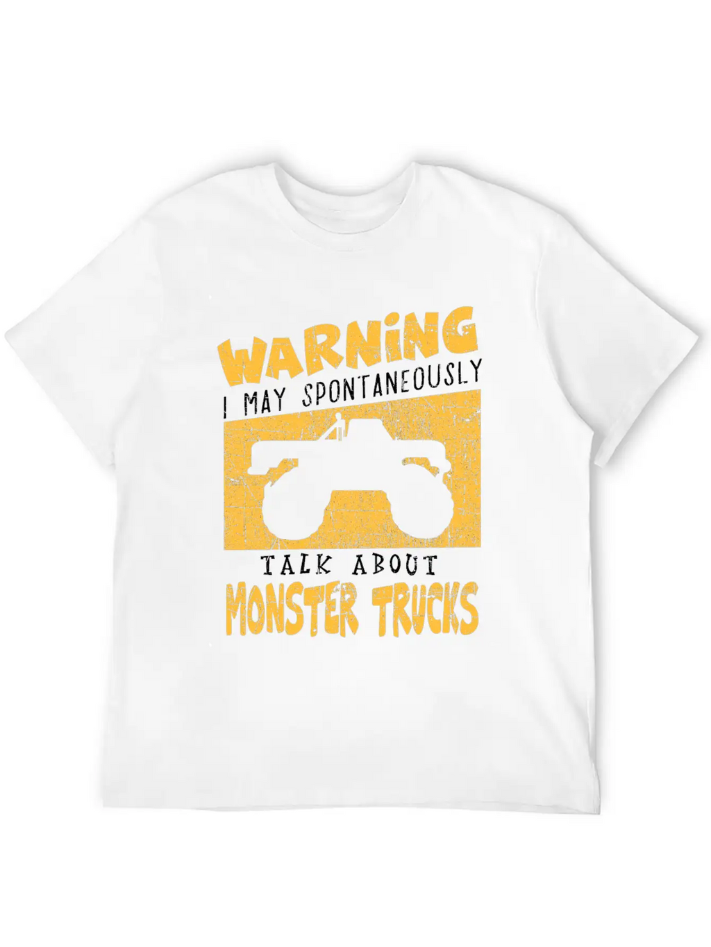 Monster Truck Big Foot Truck Mega Diesel Pick Up Essential Cotton Tee For Daily Outfits – Unisex Style
